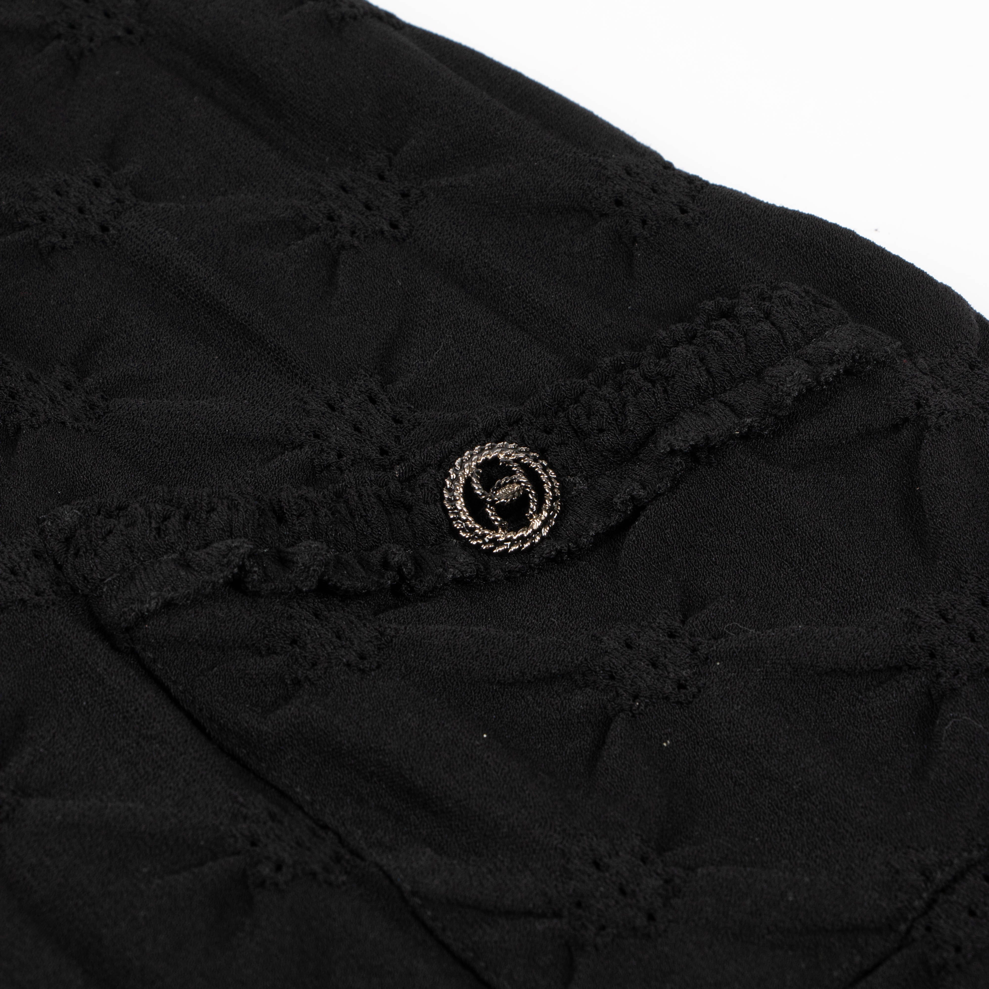 Chanel 11C Coco Mark Mini Dress - size 40