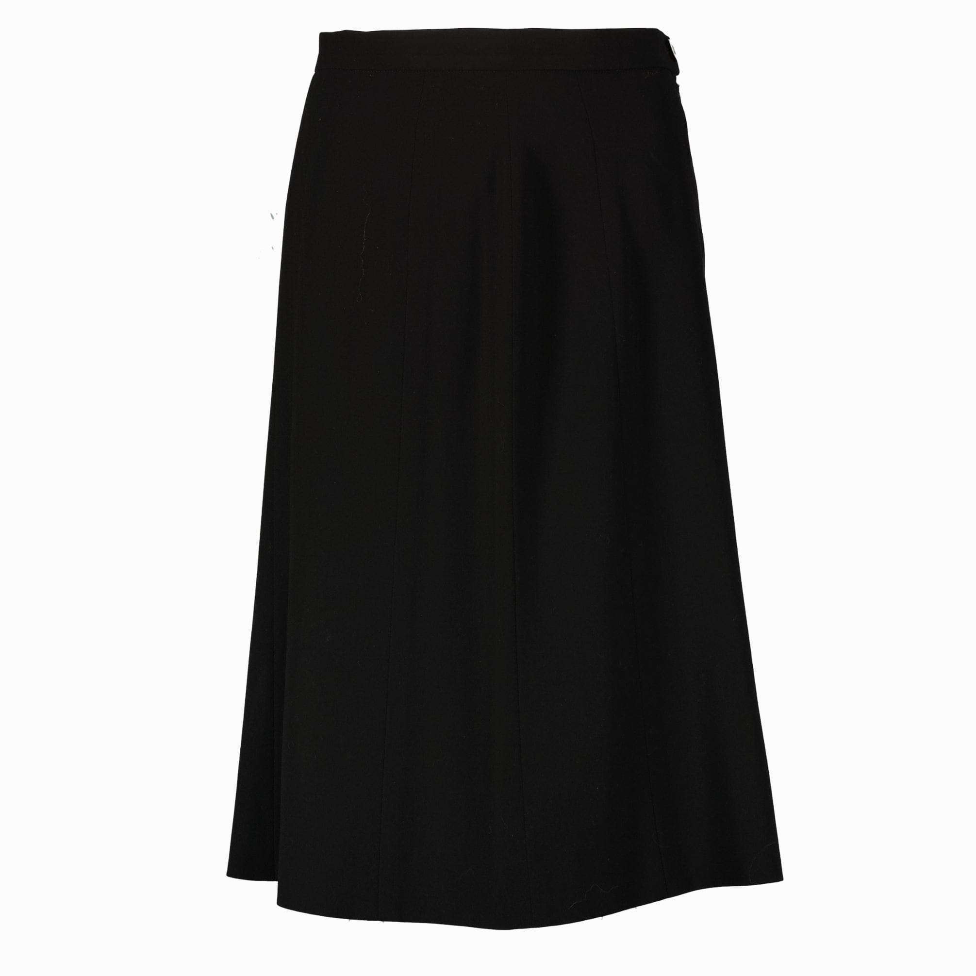 Chanel 98A Black Suit Skirt - Size 38