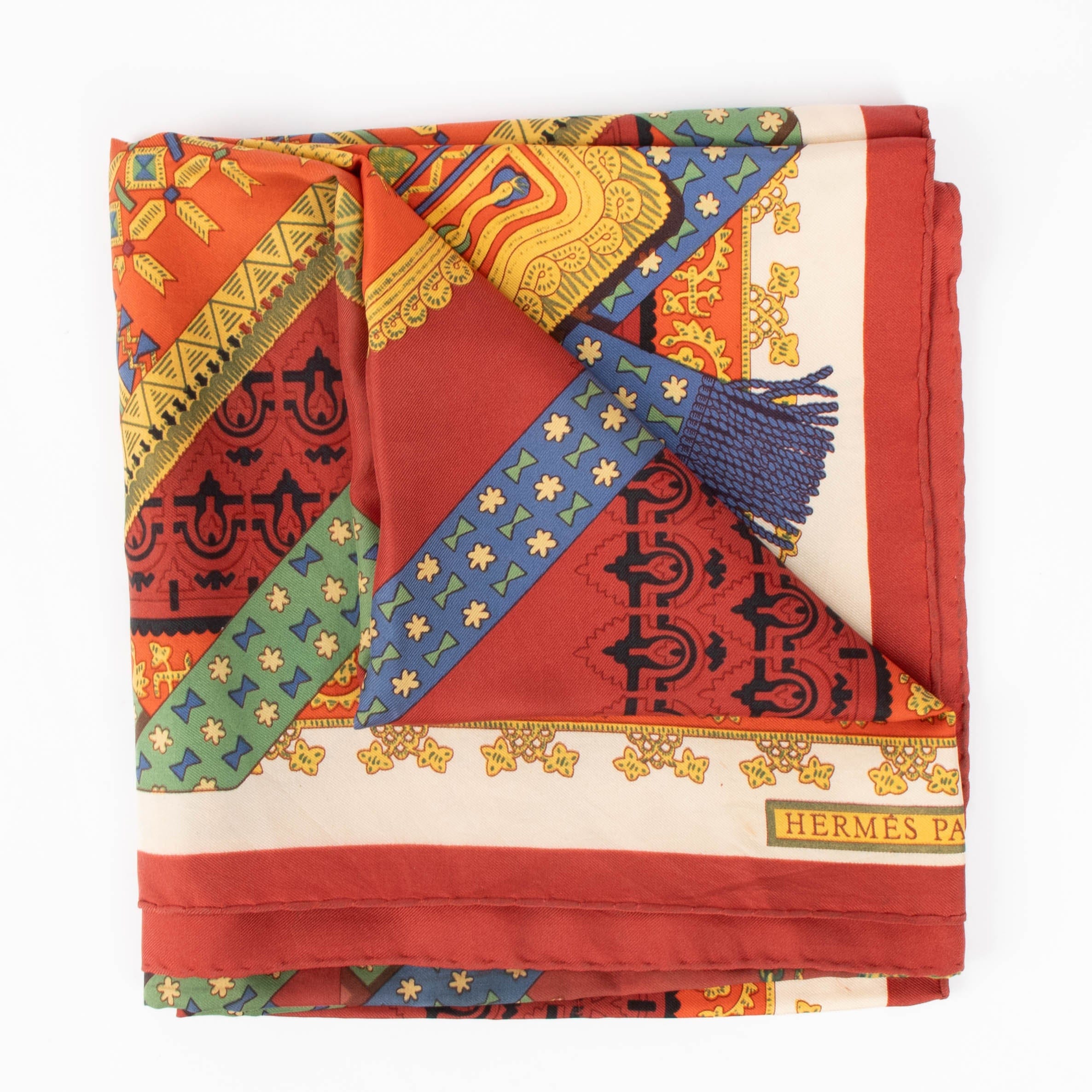 Hermes Florins d'Or 90 Scarf