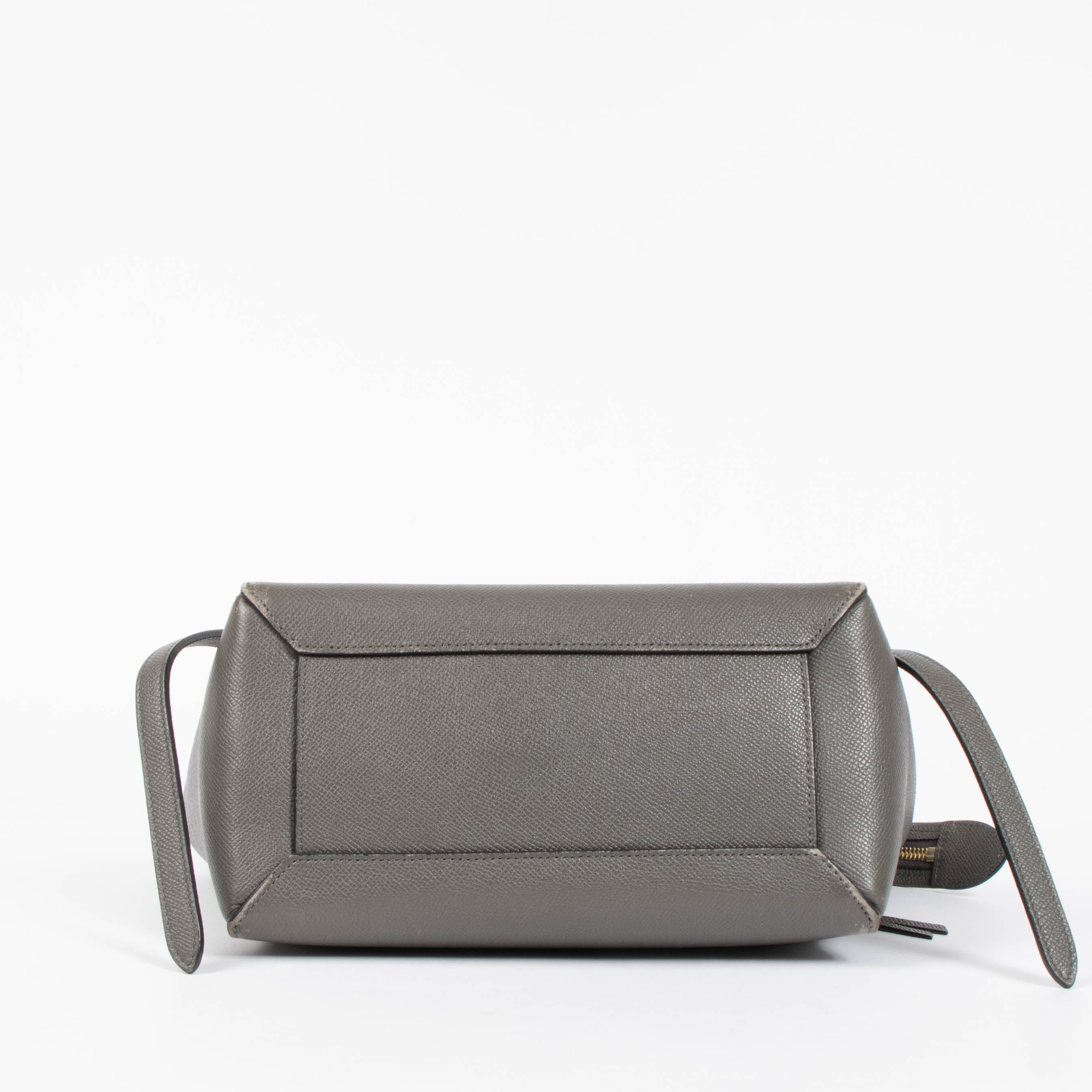 Celine Taupe Micro Belt Bag