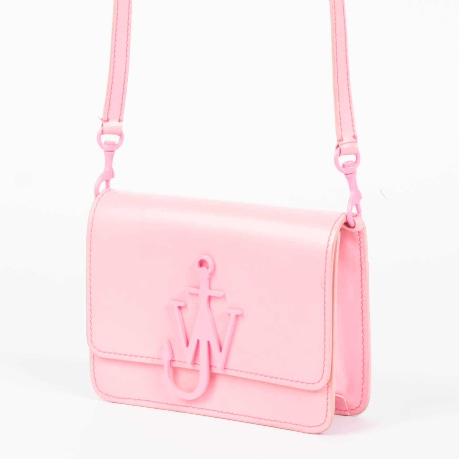 JW Anderson Pink Mini Malibu Crossbody Bag