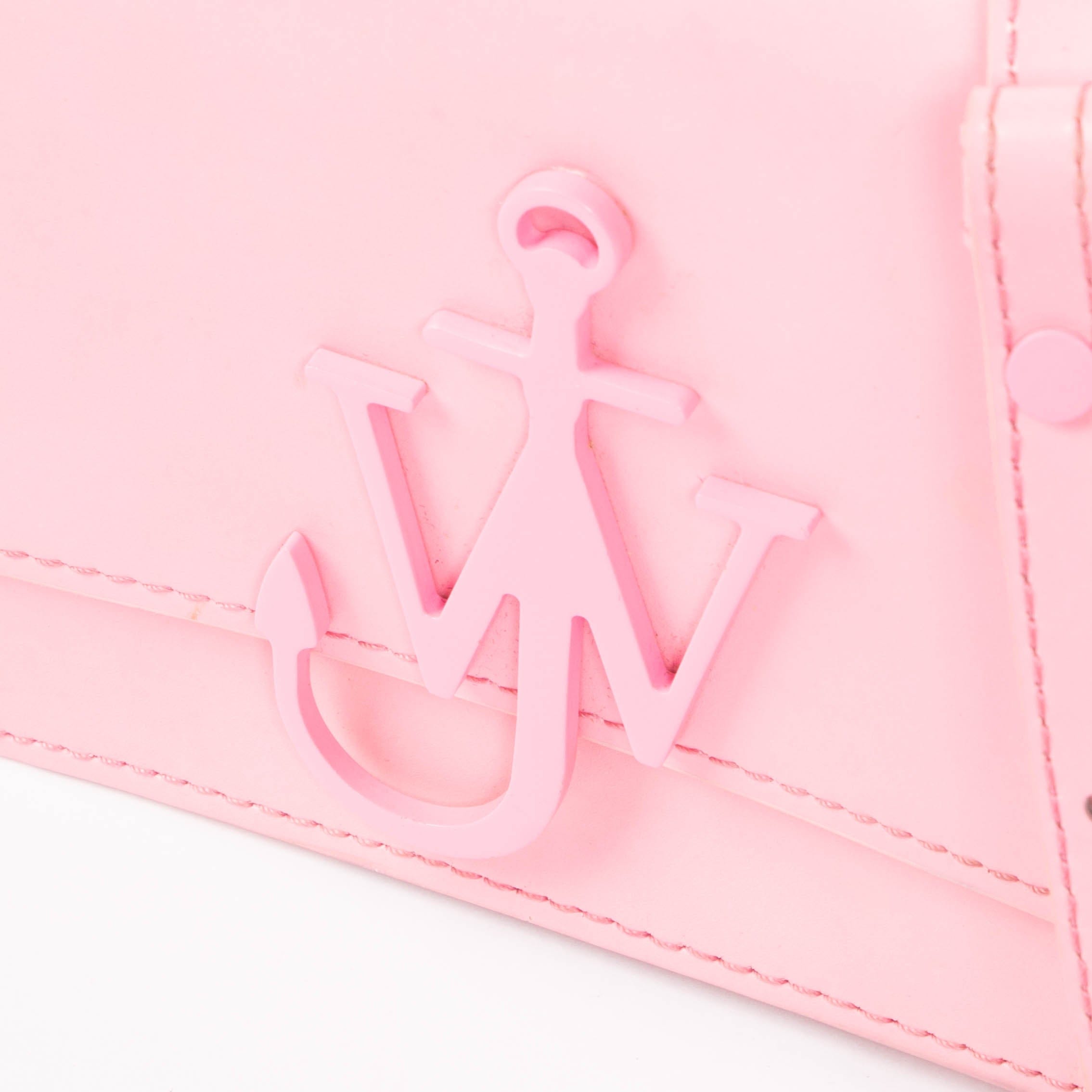 JW Anderson Pink Mini Malibu Crossbody Bag