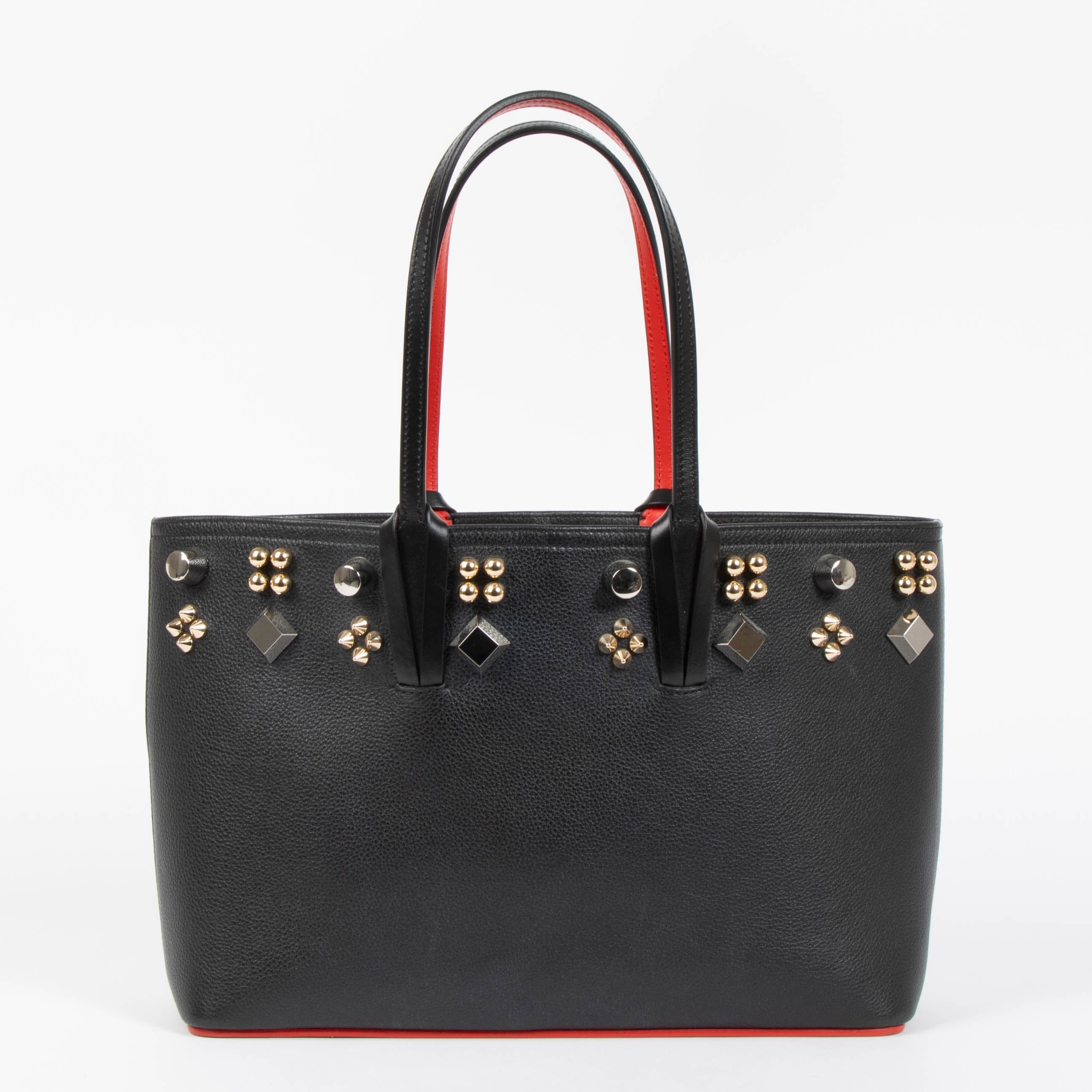 Christian Louboutin Black Cabata Tote Bag