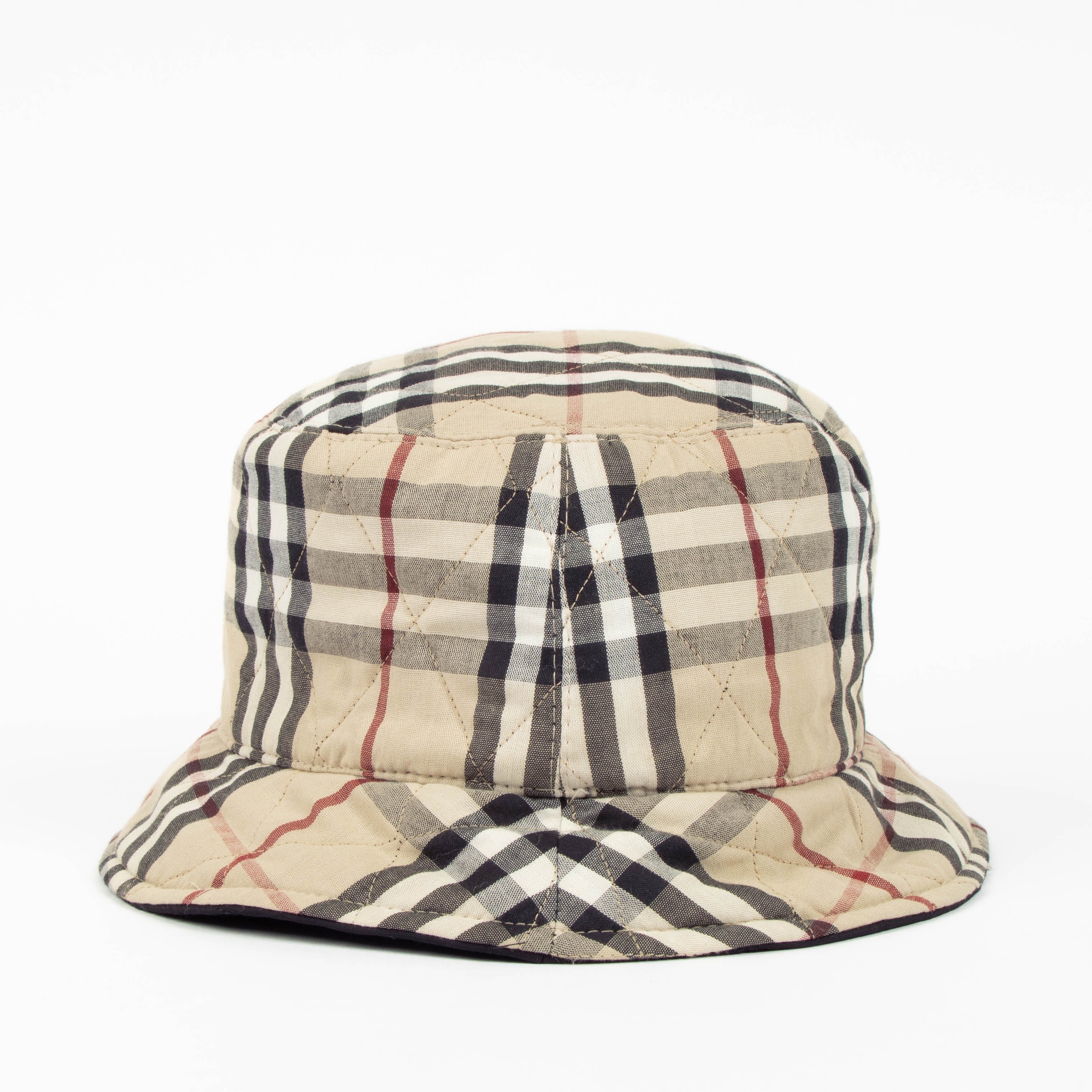Burberry Check Reversible Padded Bucket Hat