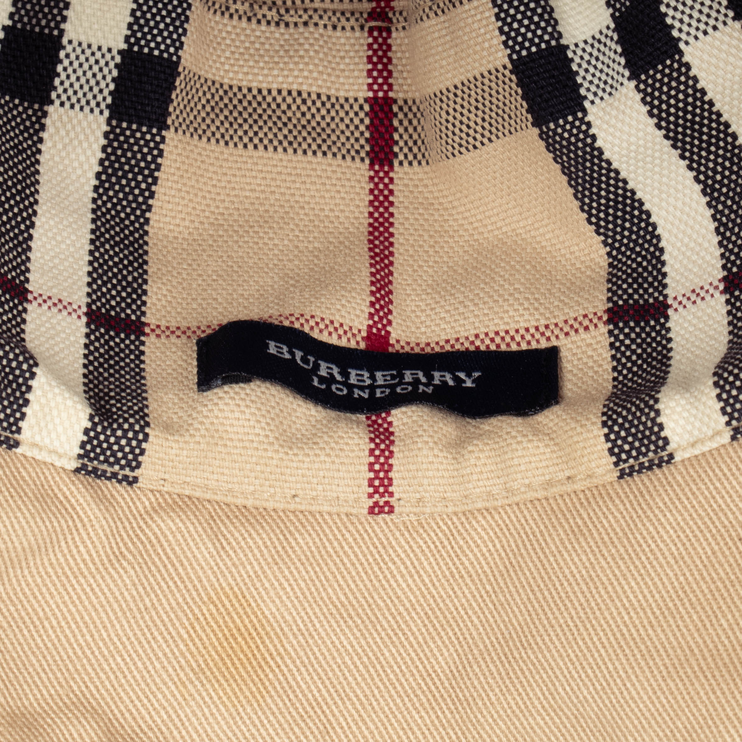 Burberry Check Reversible Bucket Hat