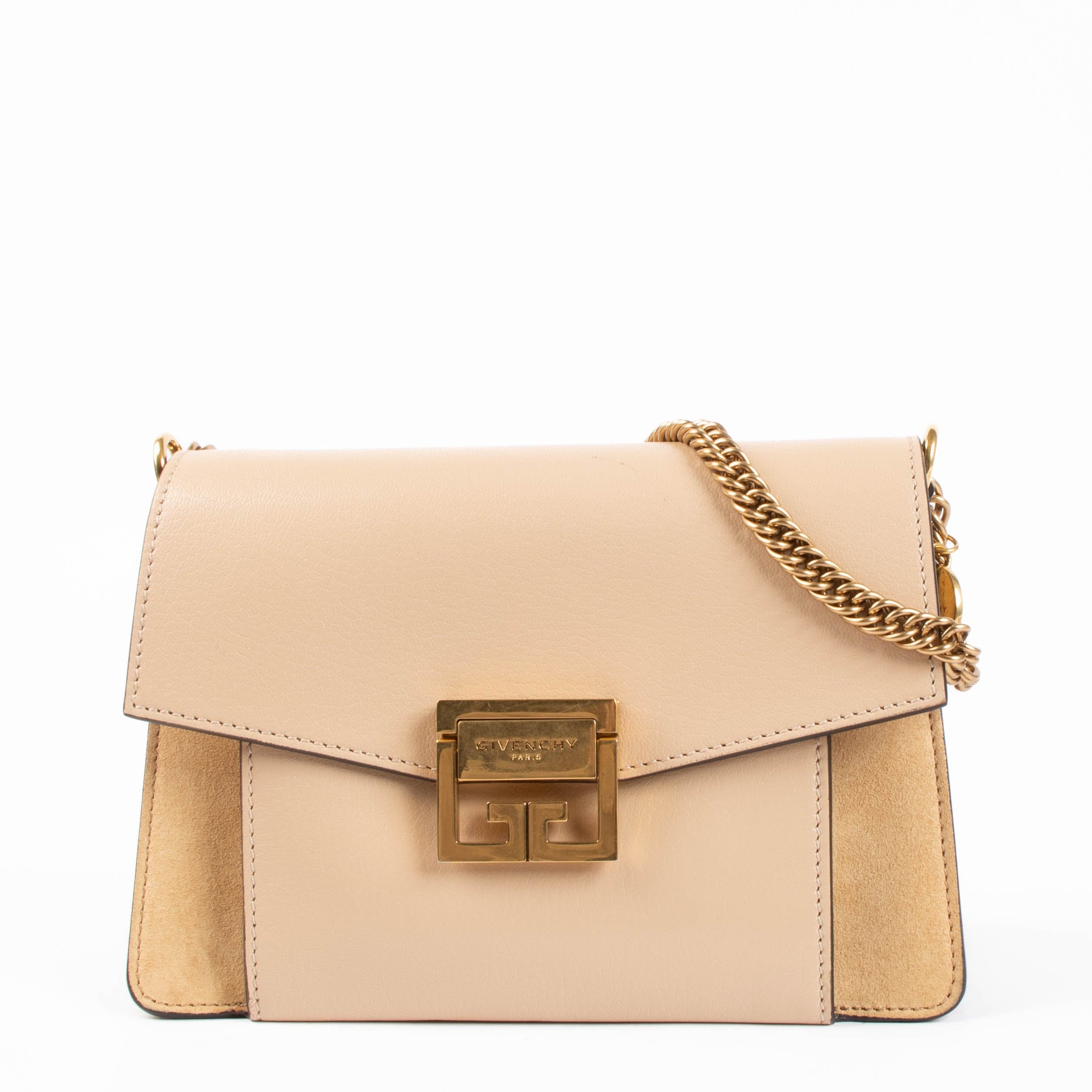 Givenchy Beige GV3 Small Shoulder Bag