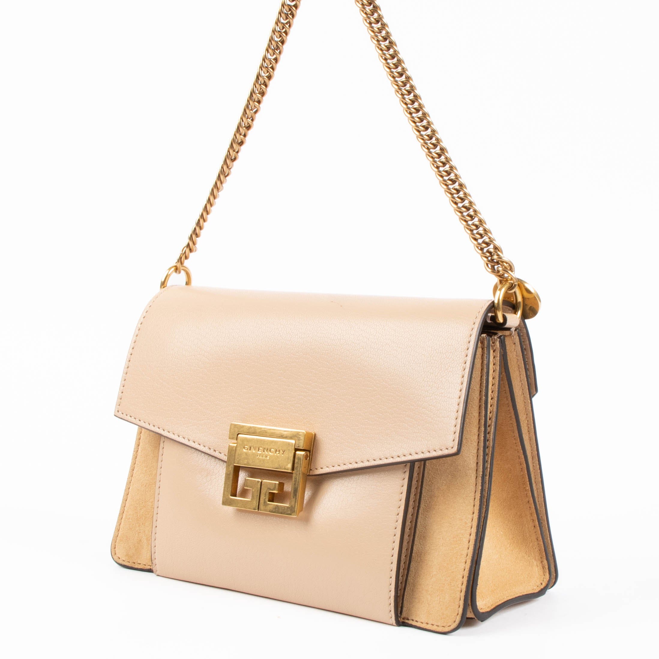 Givenchy Beige GV3 Small Shoulder Bag