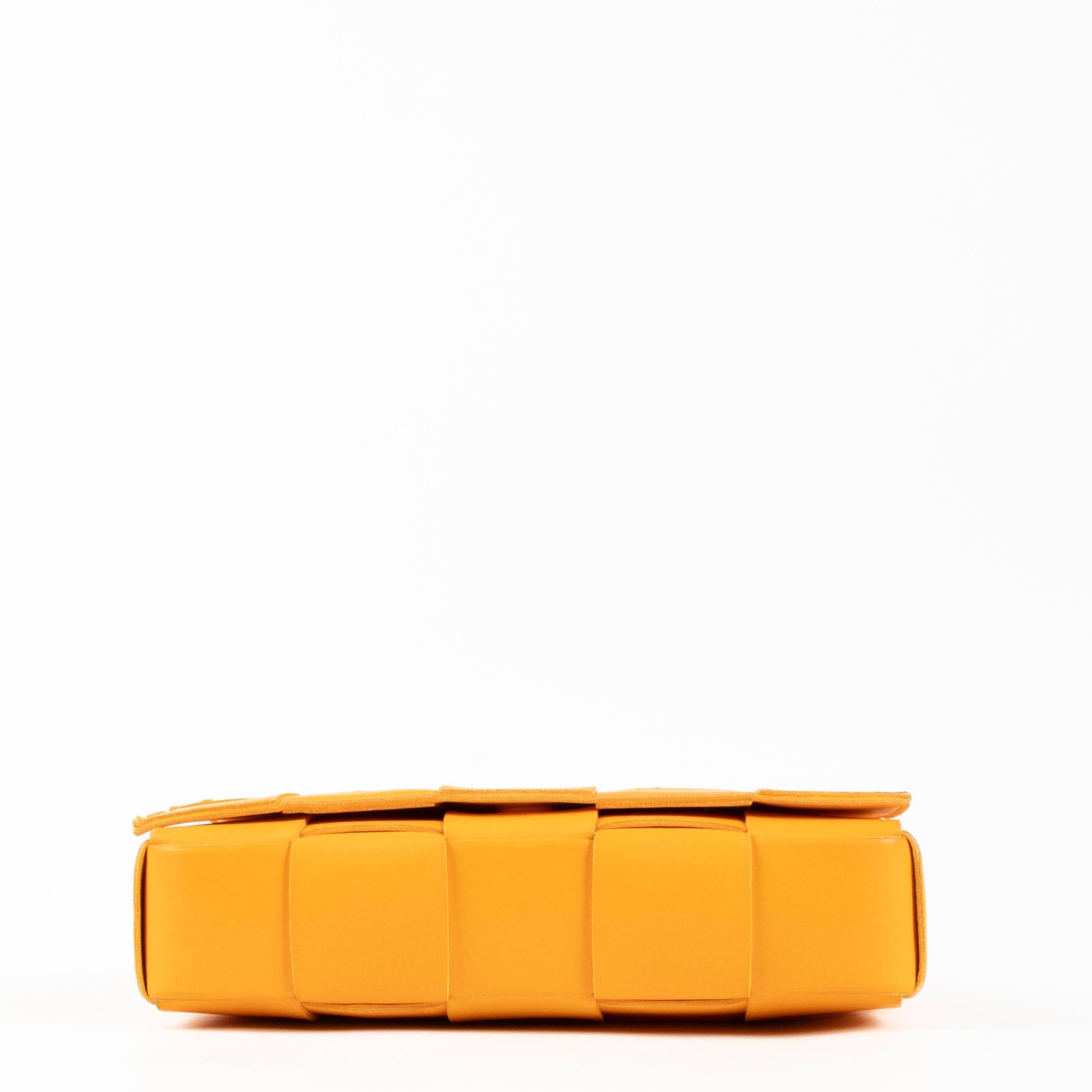 Bottega Veneta Tangerine Cassette Crossbody Bag