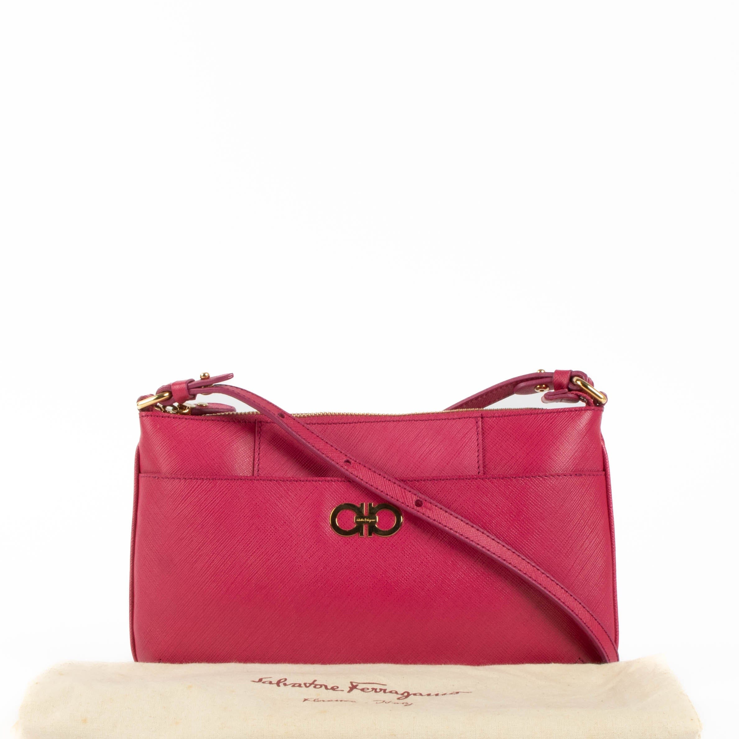 Ferragamo Pink Crossbody Bag