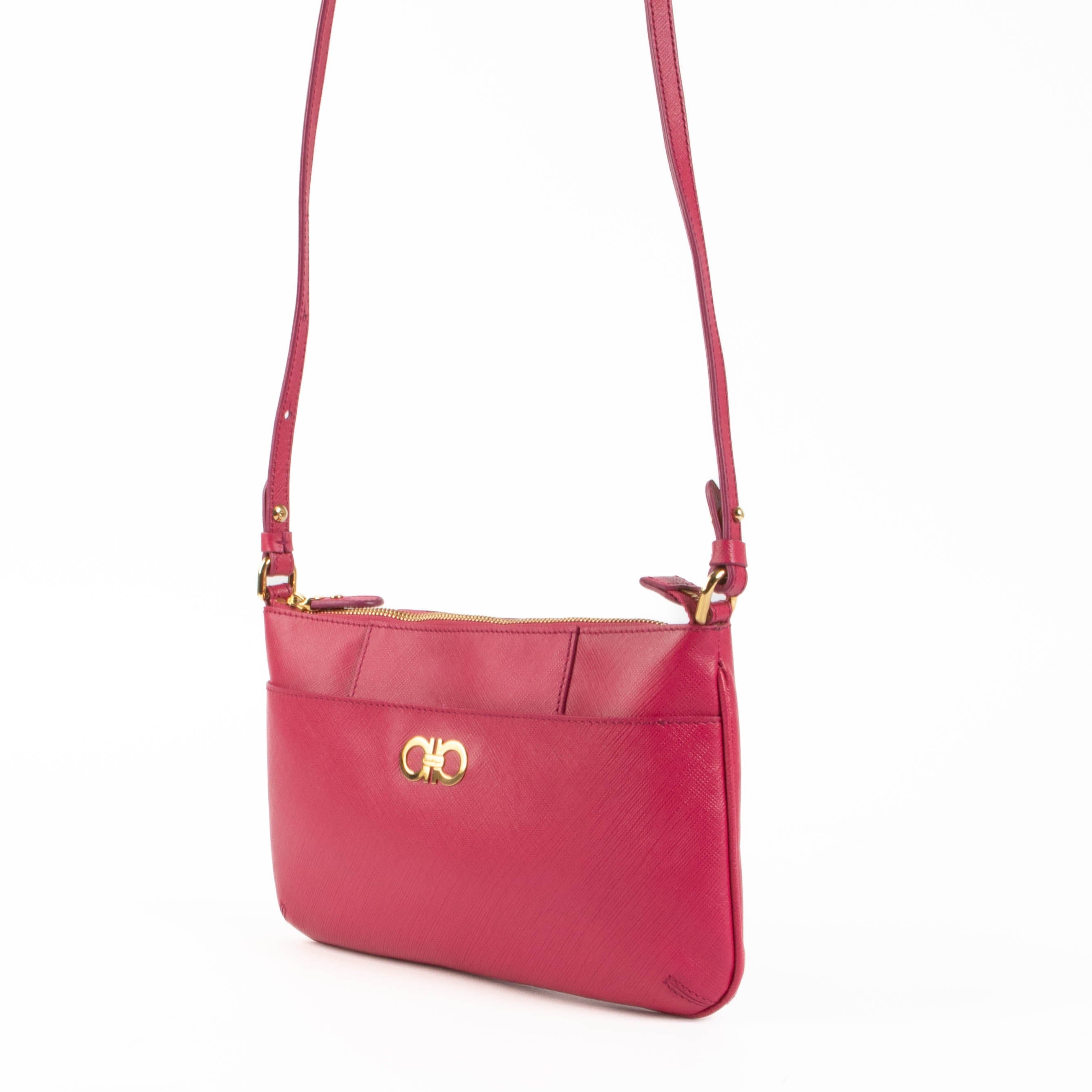 Ferragamo Pink Crossbody Bag