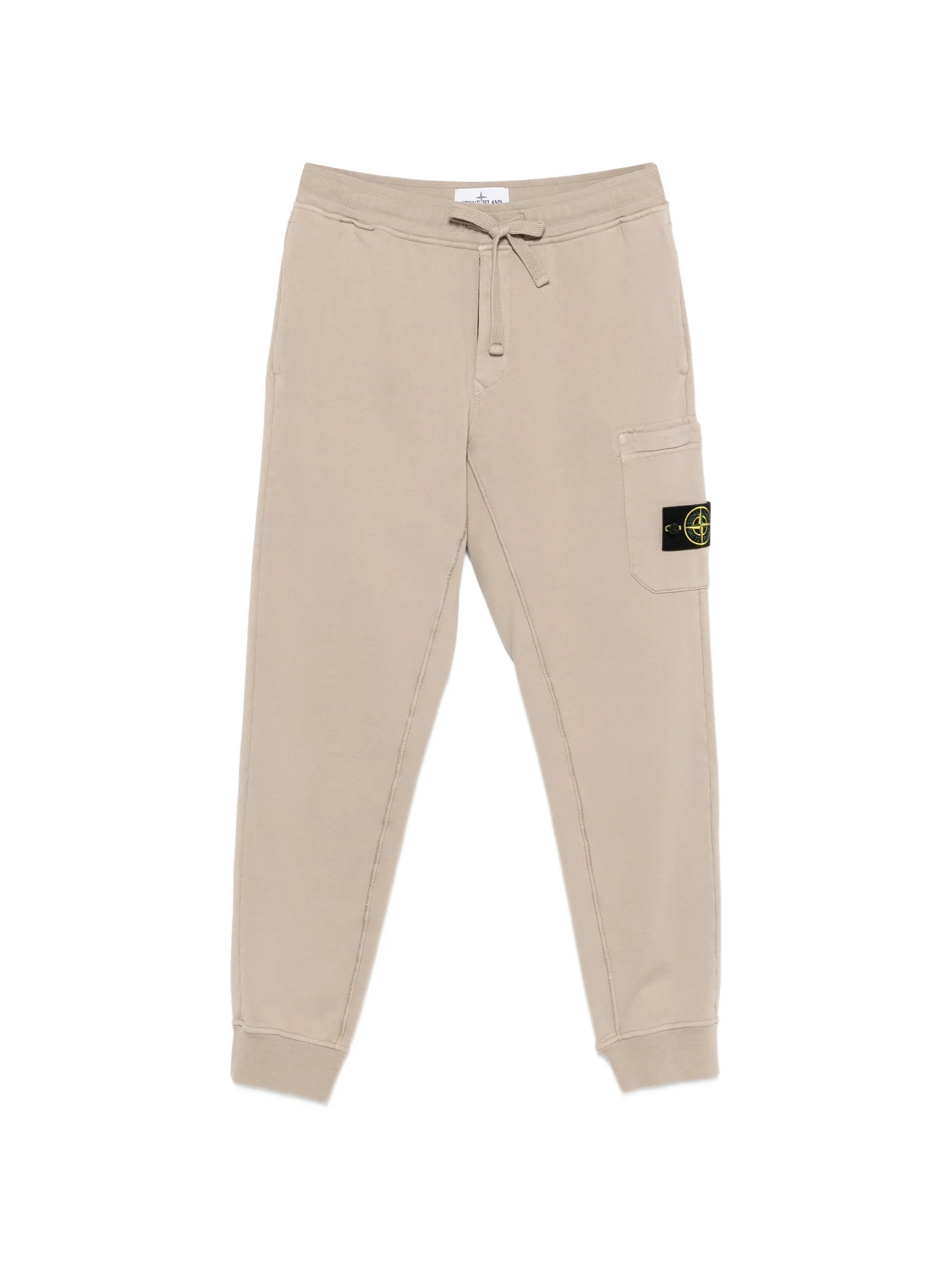 Stone Island 6200010 organic cotton fleece sweatpants