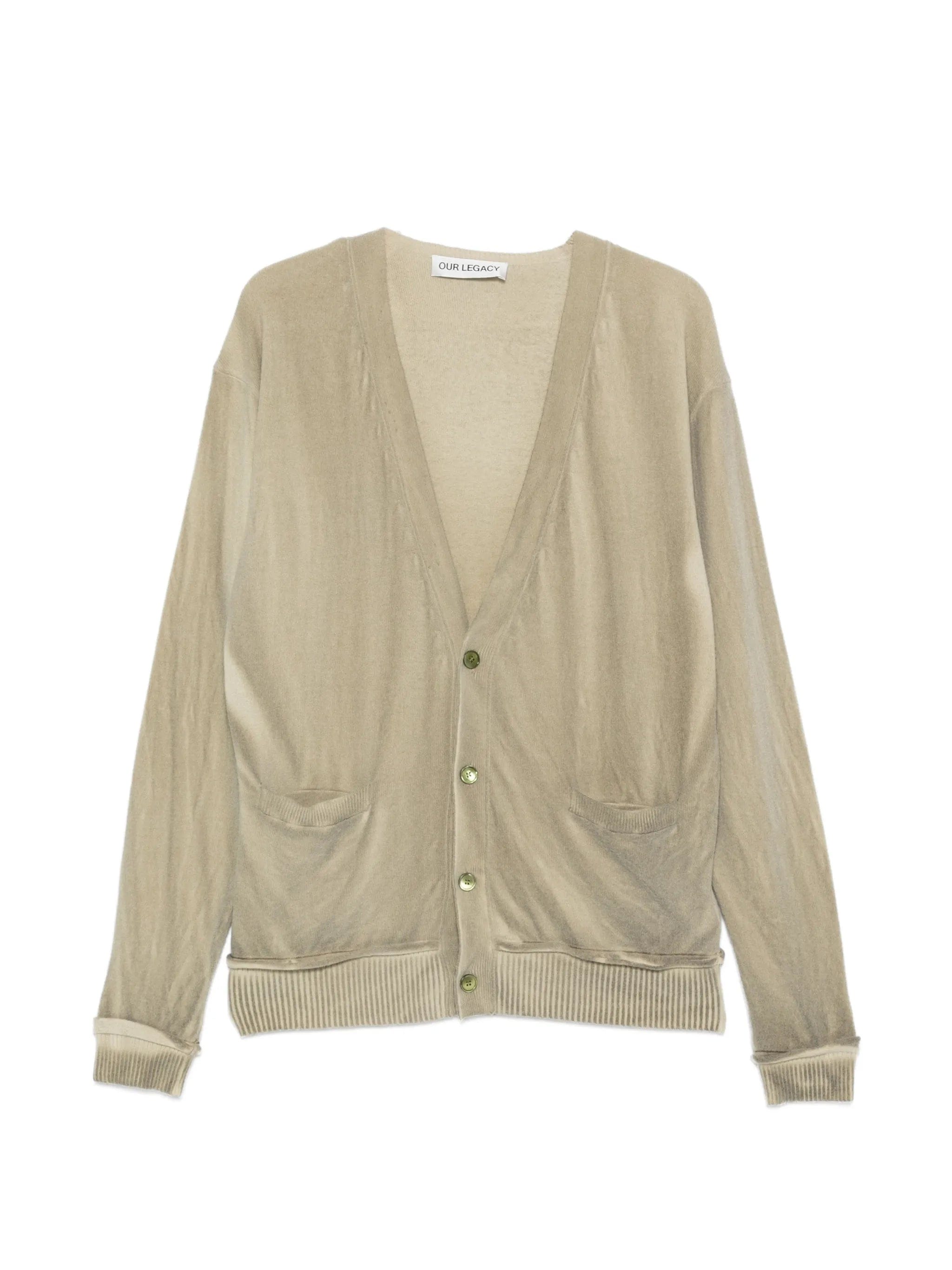 OUR LEGACY Parallel spray-dyed cardigan