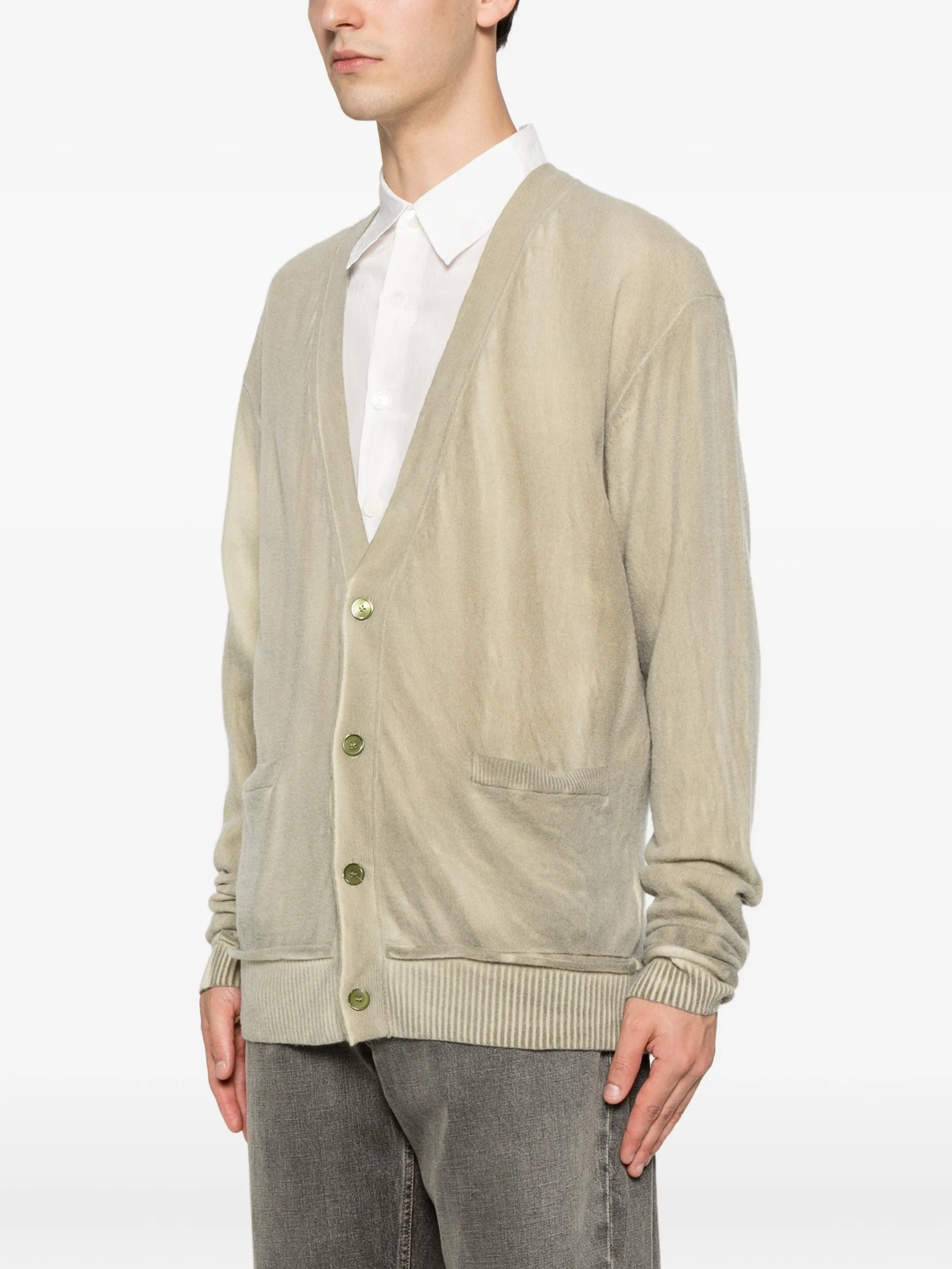 OUR LEGACY Parallel spray-dyed cardigan