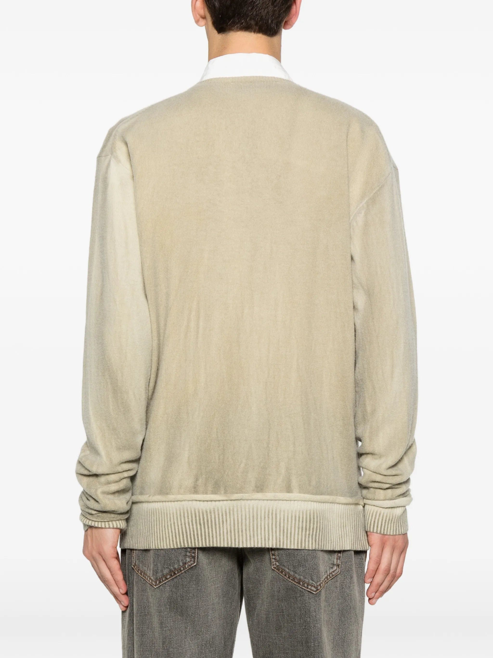 OUR LEGACY Parallel spray-dyed cardigan