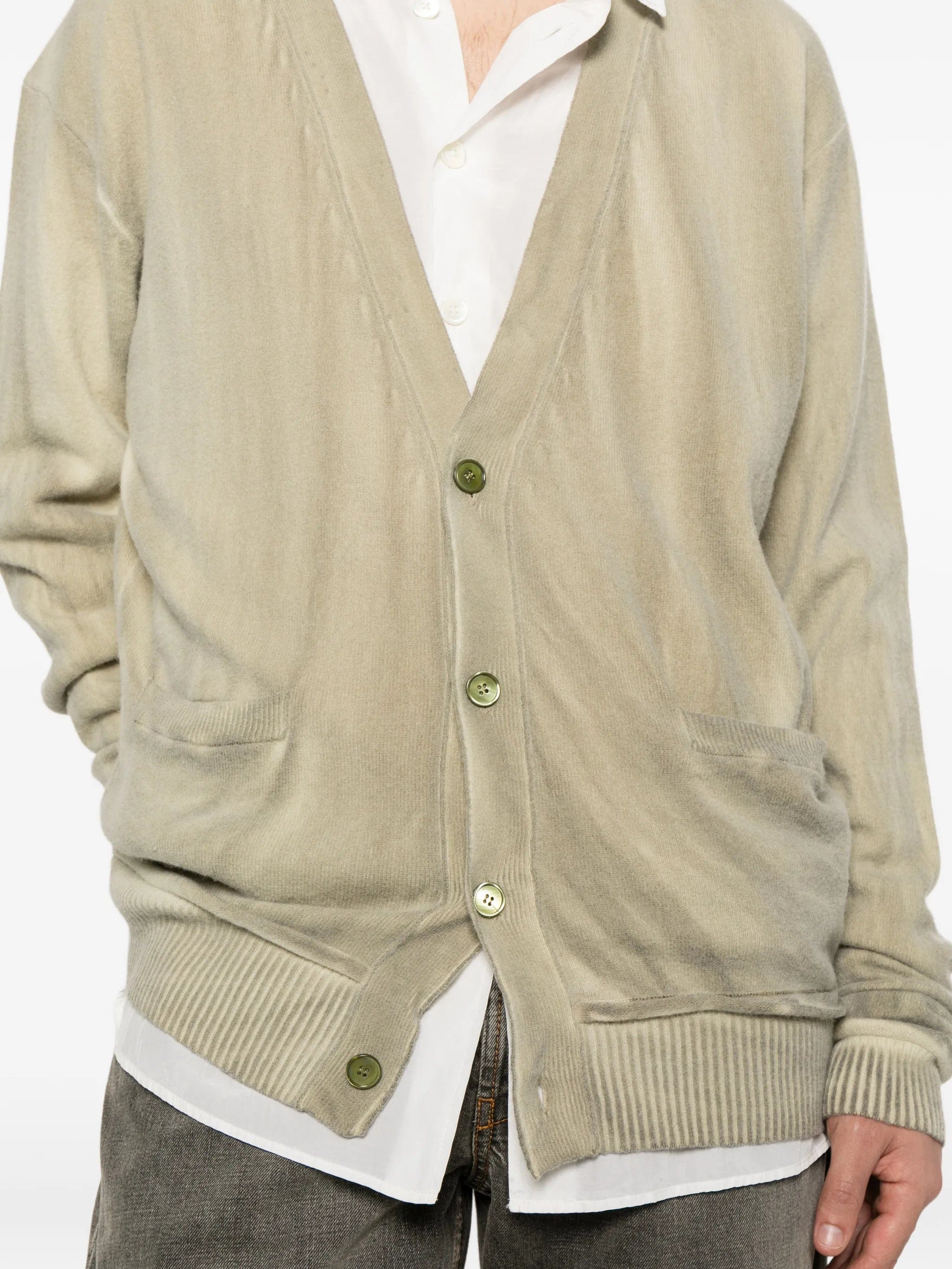 OUR LEGACY Parallel spray-dyed cardigan