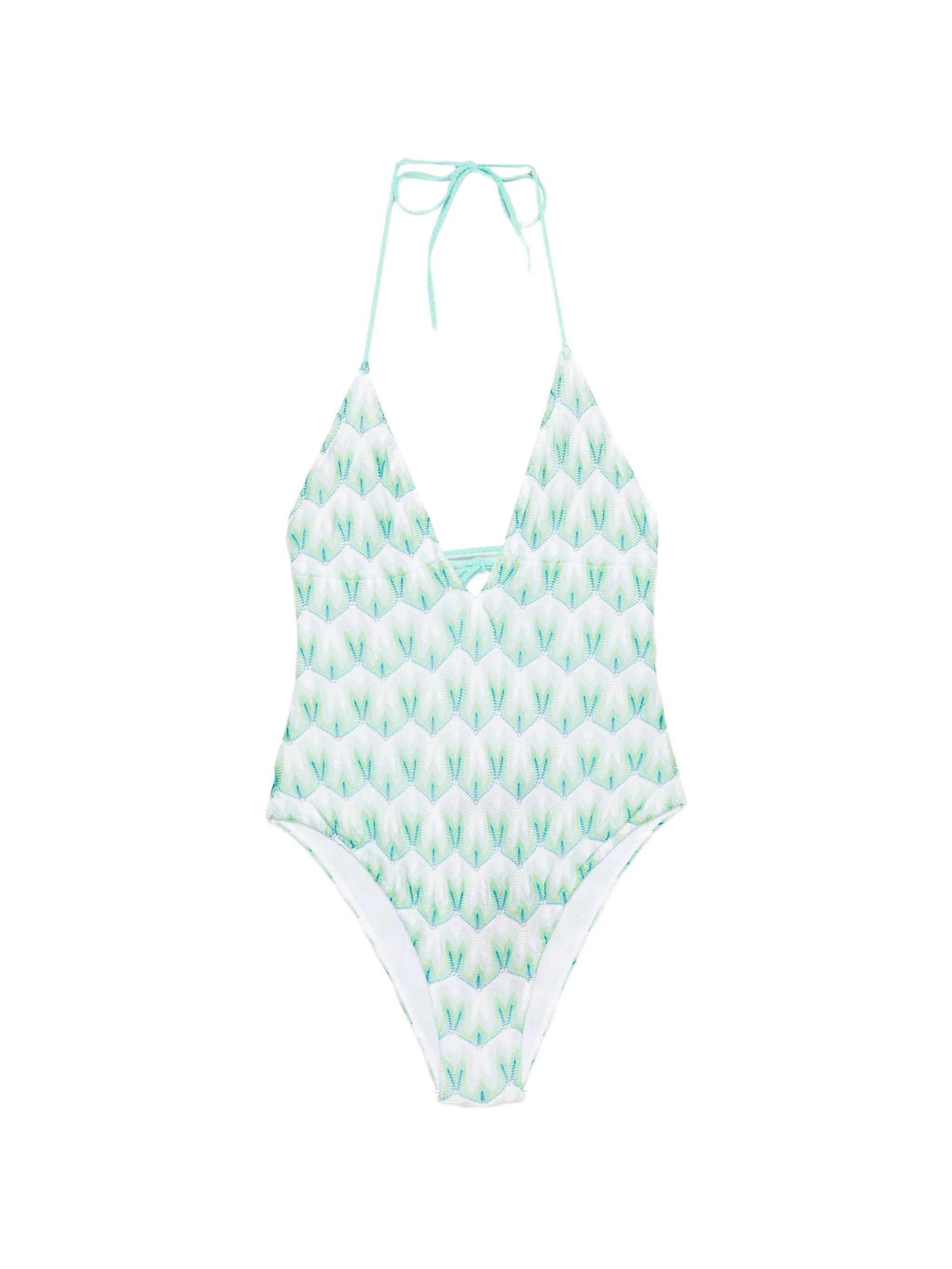 Missoni one-piece swimsuit in floral-pattern viscose