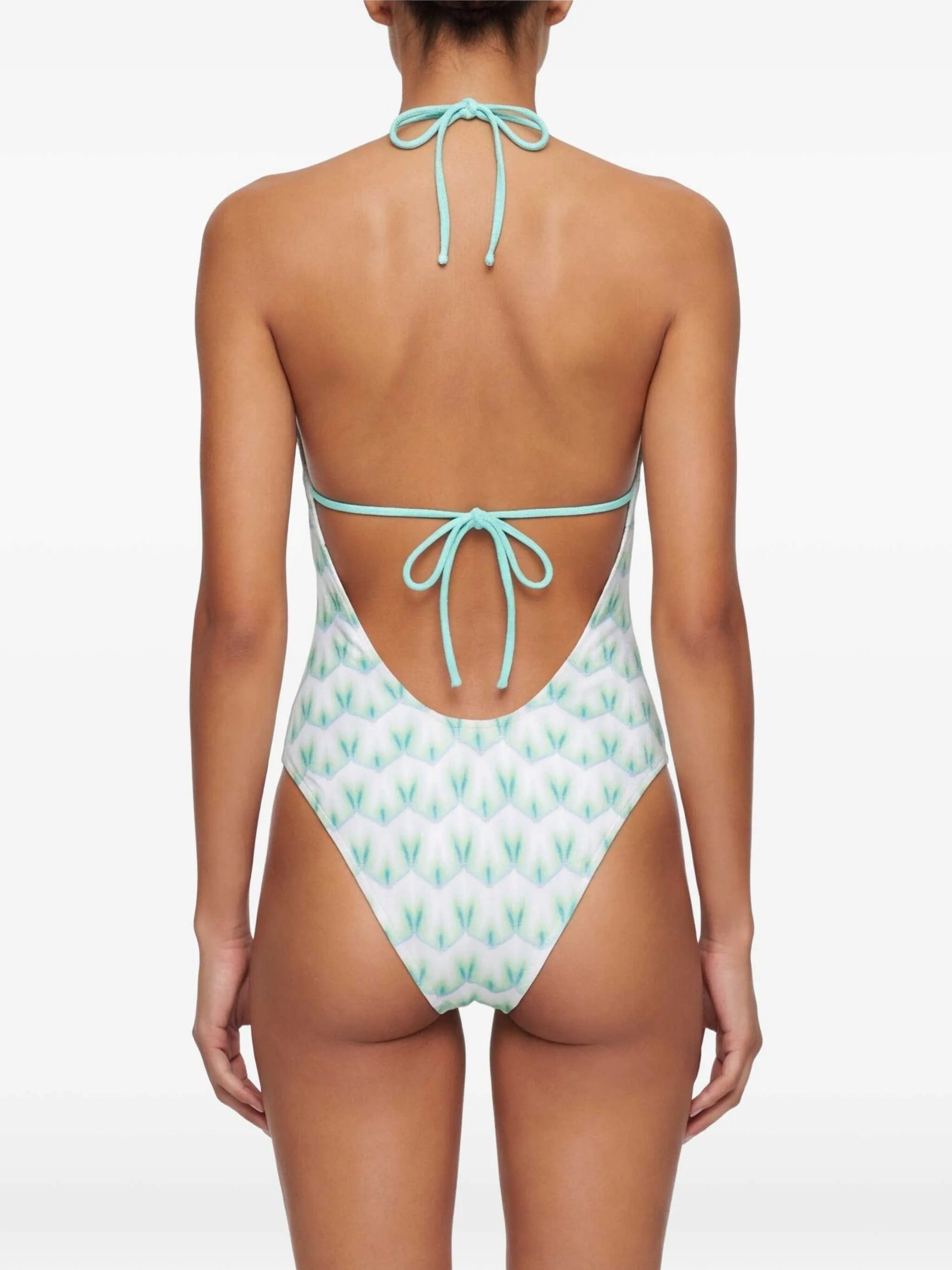 Missoni one-piece swimsuit in floral-pattern viscose