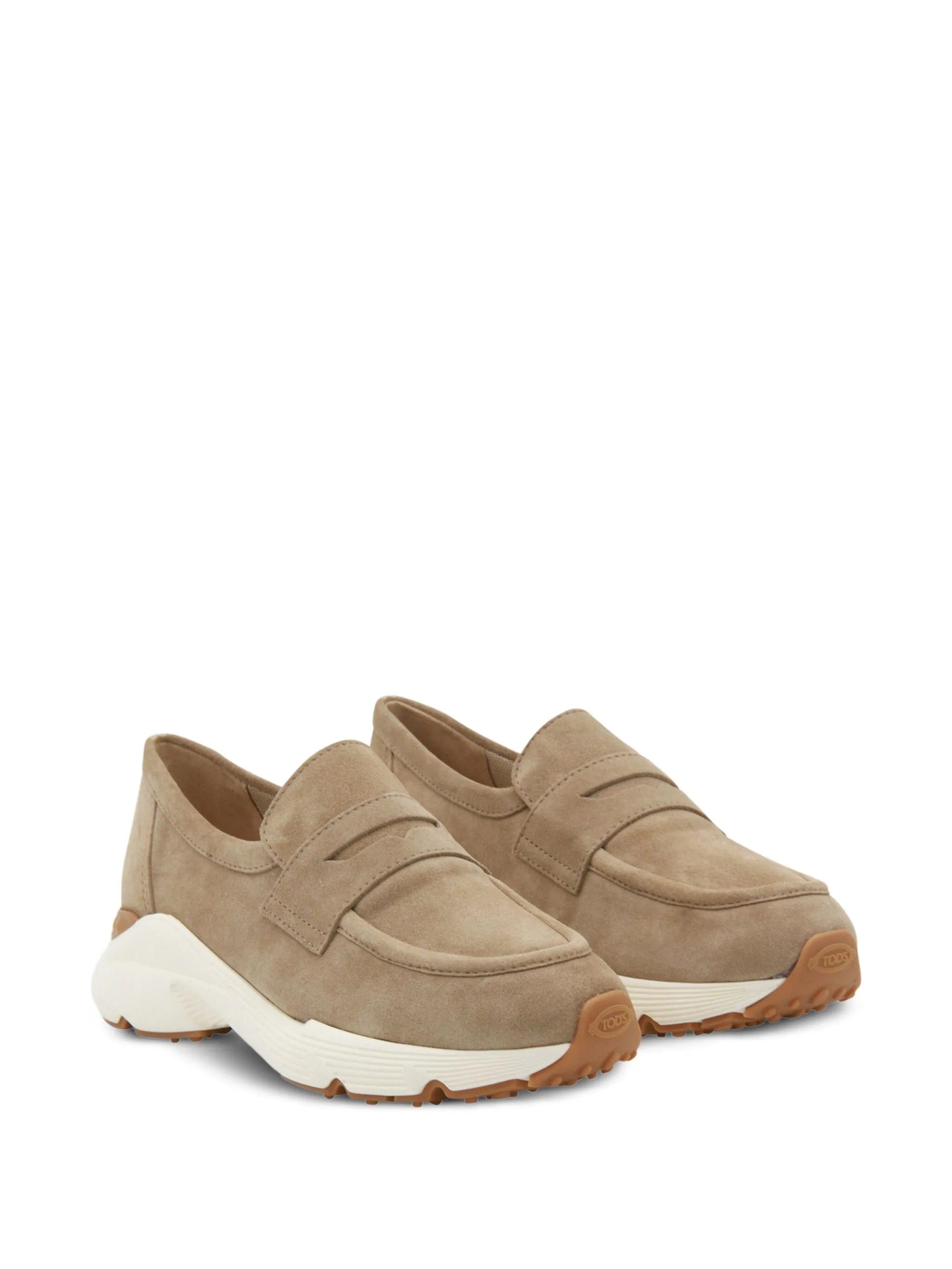 Tod's penny leather slip-on sneakers