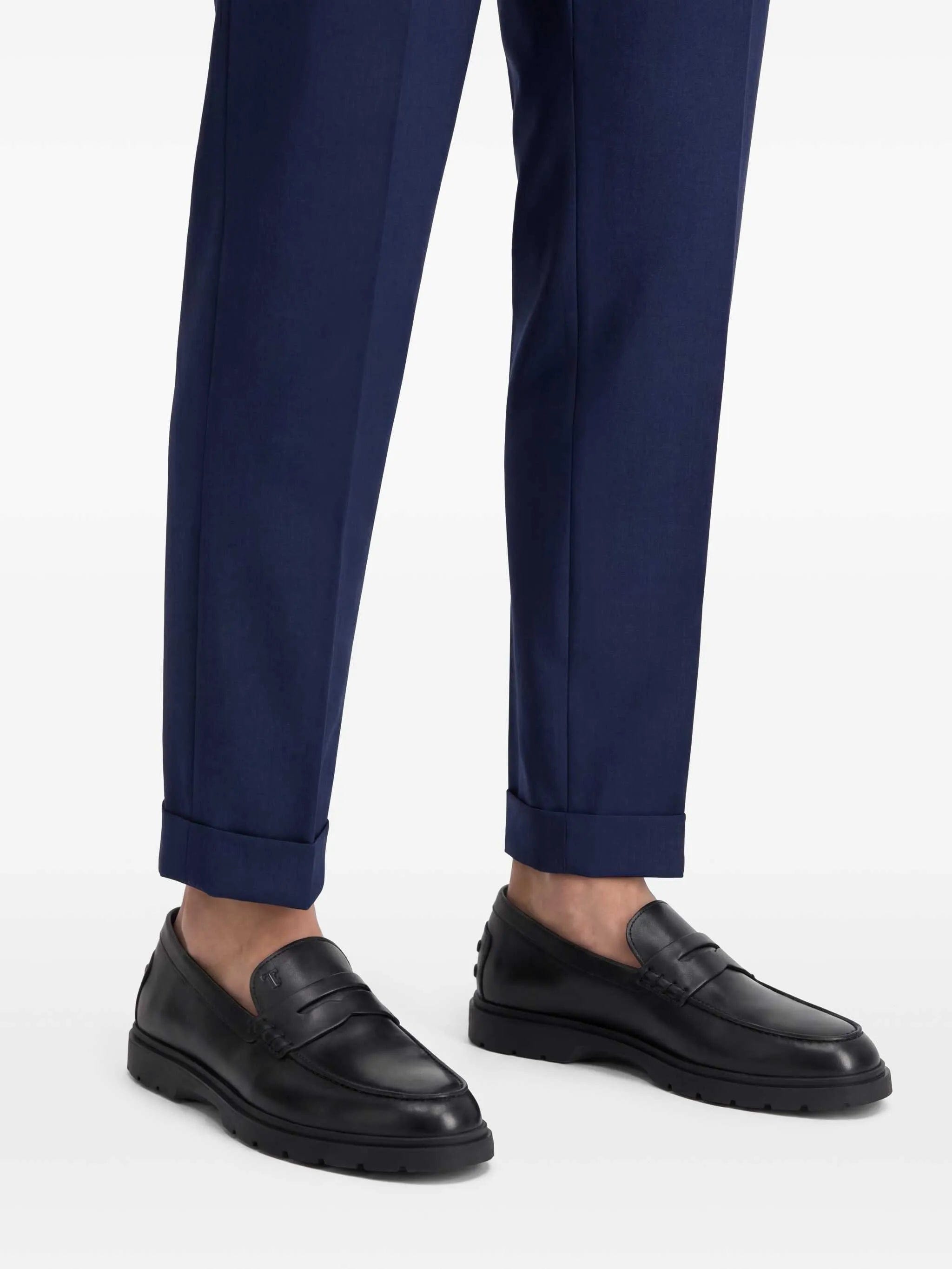 Tod's leather Gommino loafers