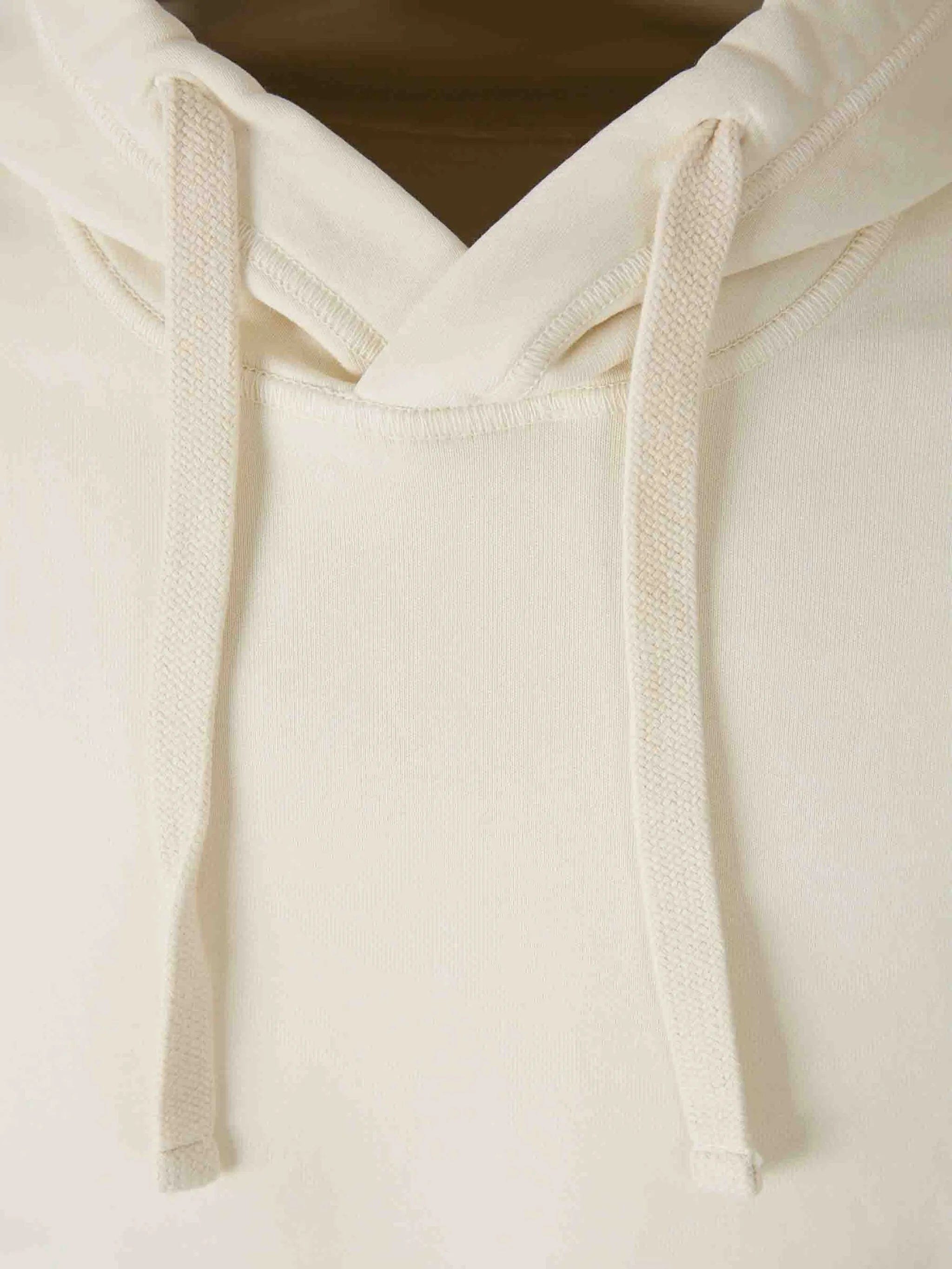 Stone Island 6100062 organic cotton fleece sweatshirt