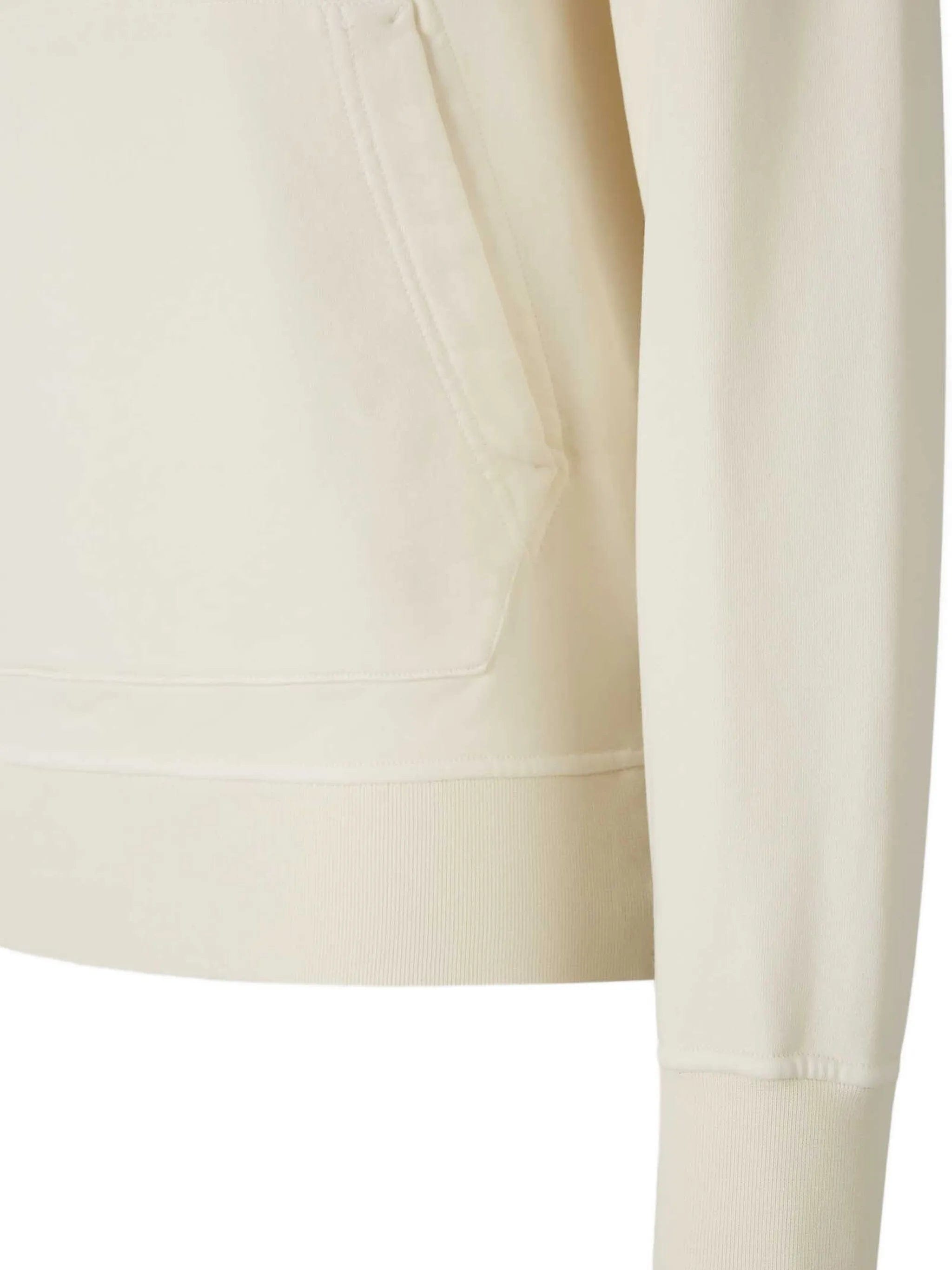Stone Island 6100062 organic cotton fleece sweatshirt