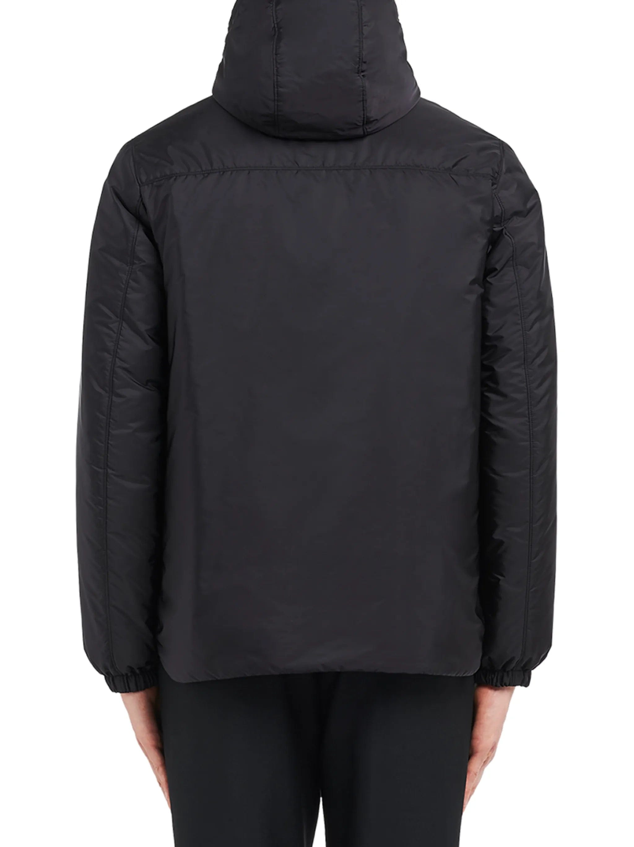 Prada Re-Nylon hooded padded coat
