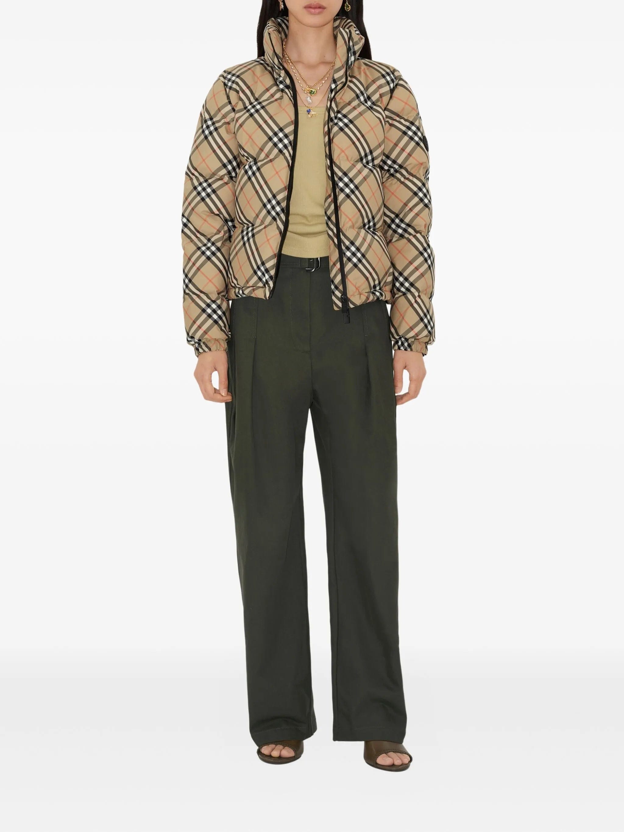Burberry Check Ambleside puffer jacket