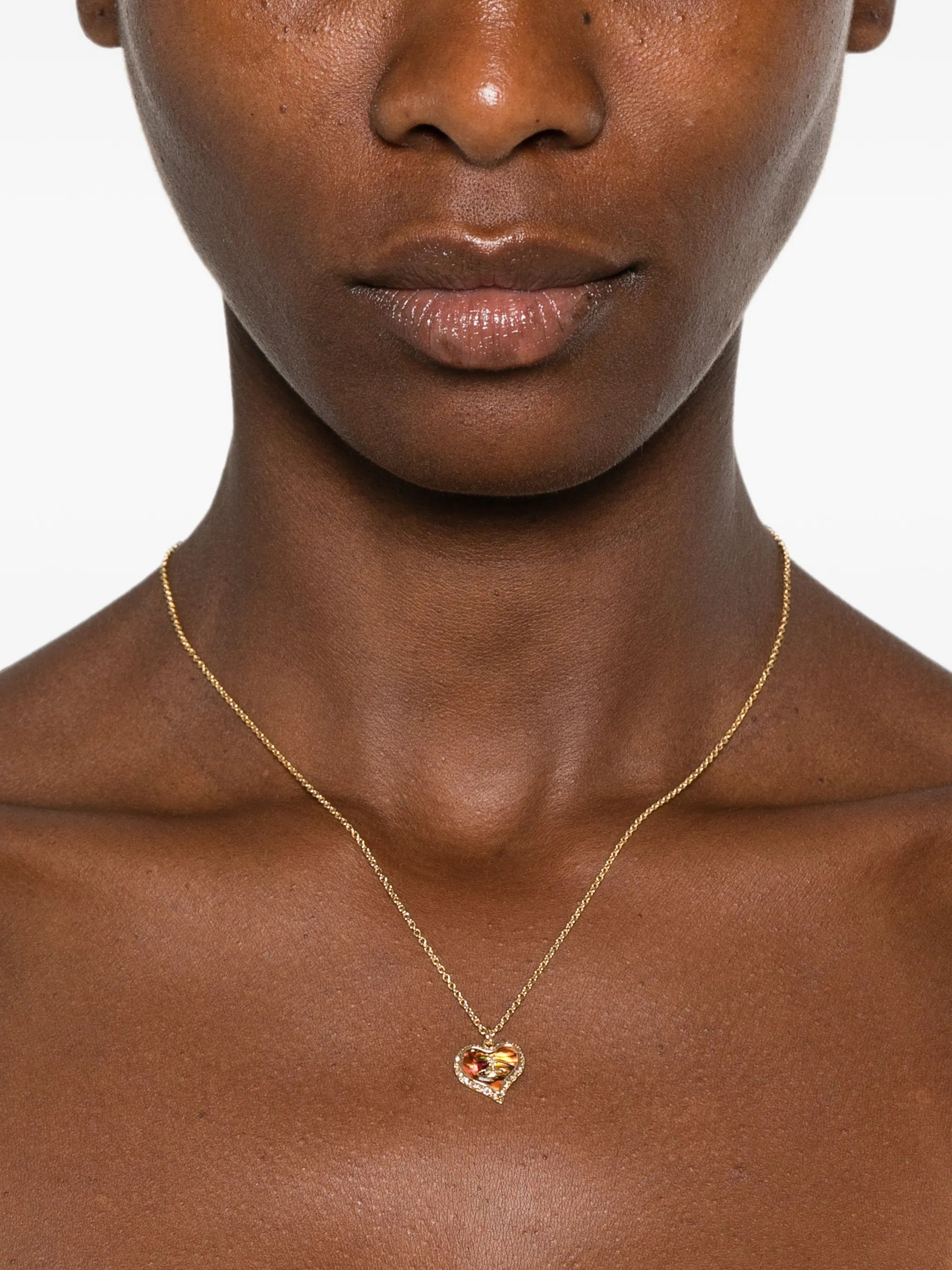 Vivienne Westwood Petra heart necklace