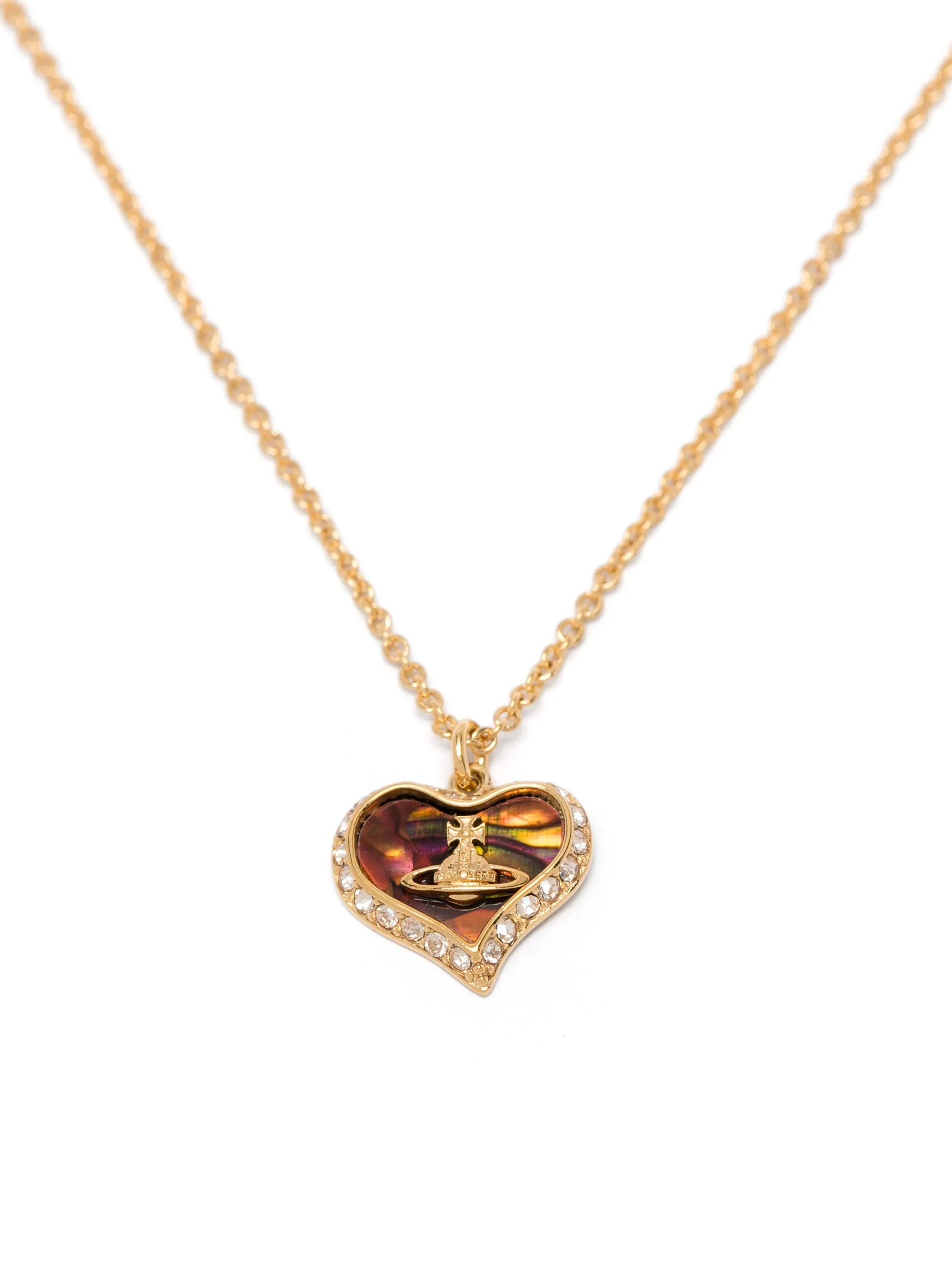 Vivienne Westwood Petra heart necklace