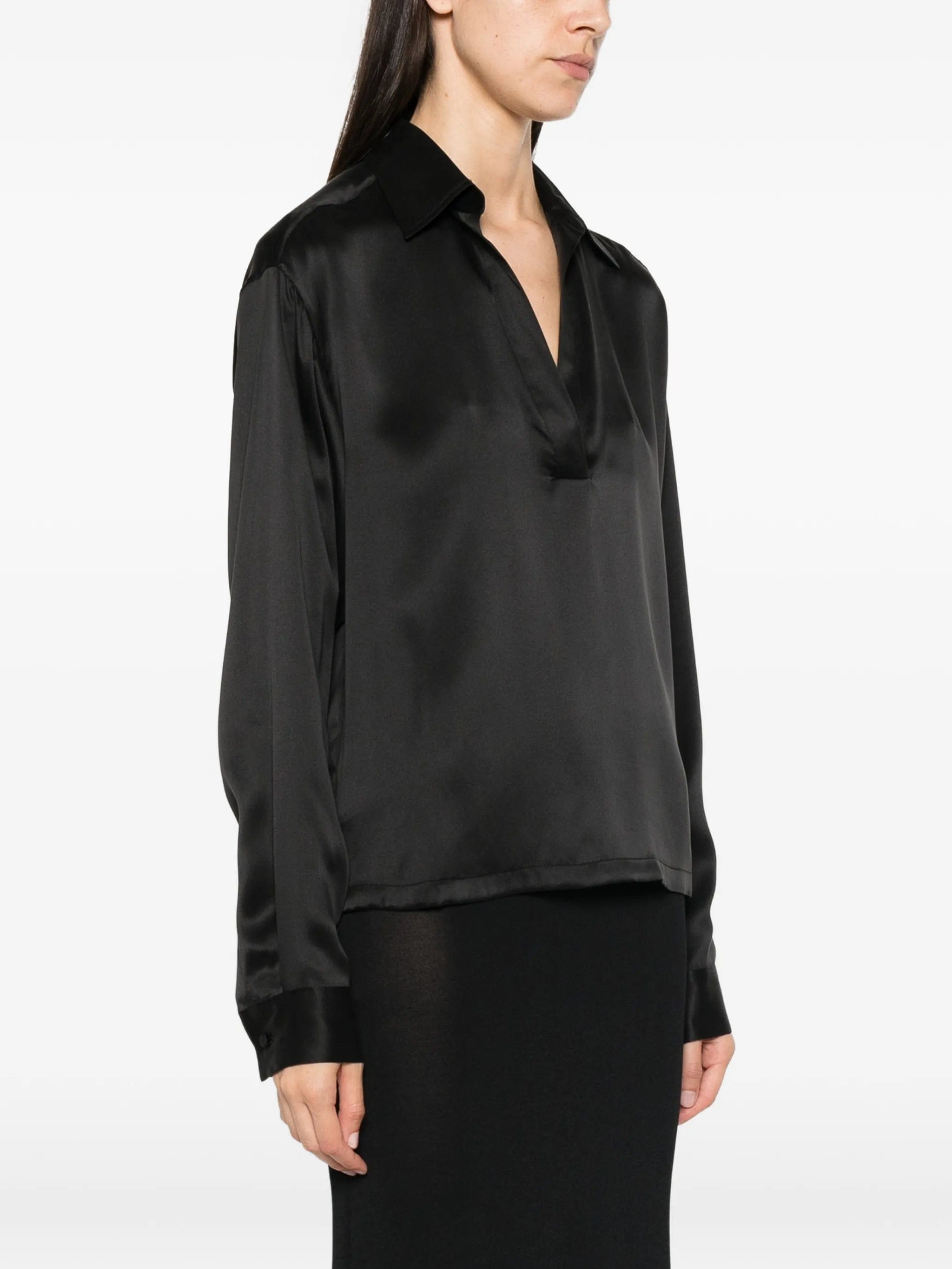 TOM FORD v-neck silk blouse