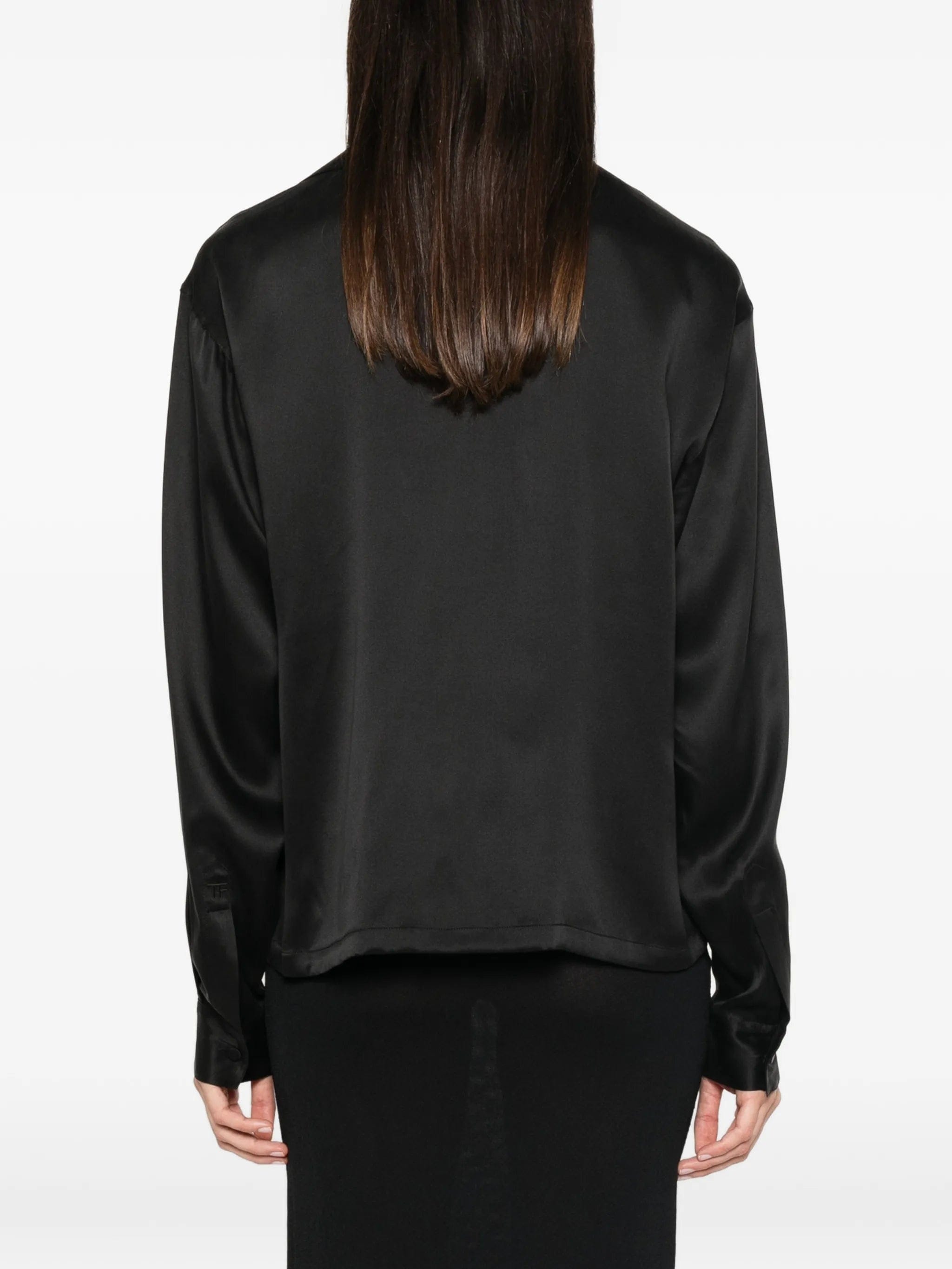 TOM FORD v-neck silk blouse
