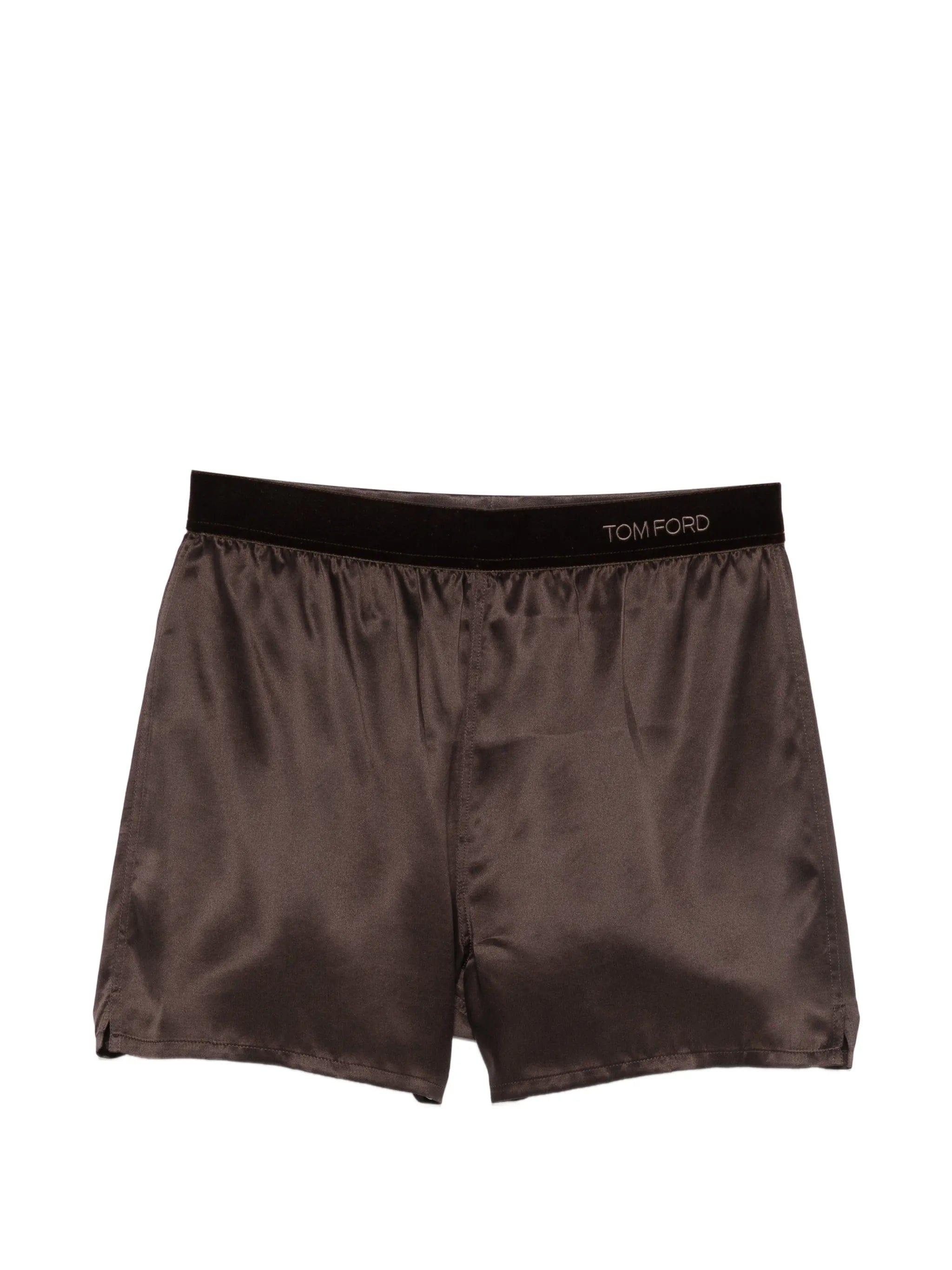 TOM FORD silk-satin pajamas shorts