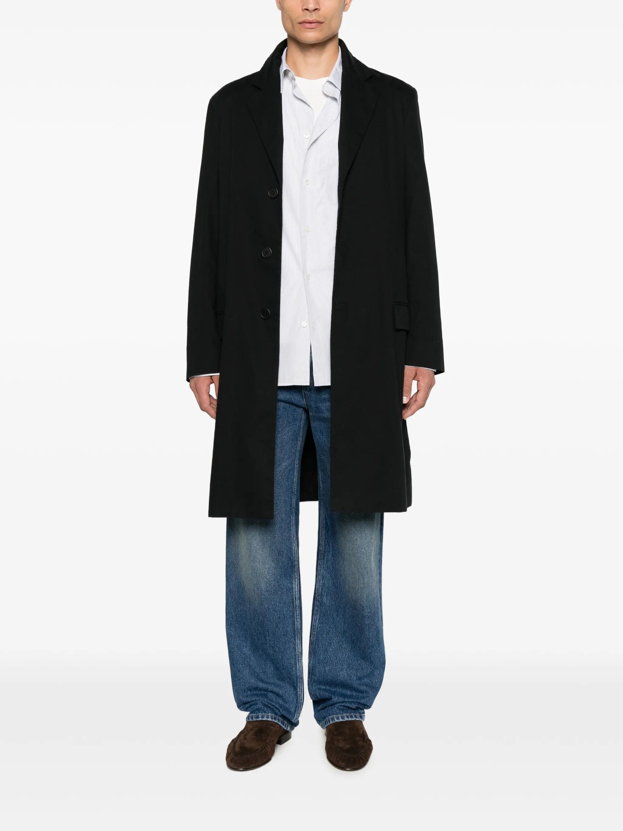The Row Nicoleto single-breasted coat