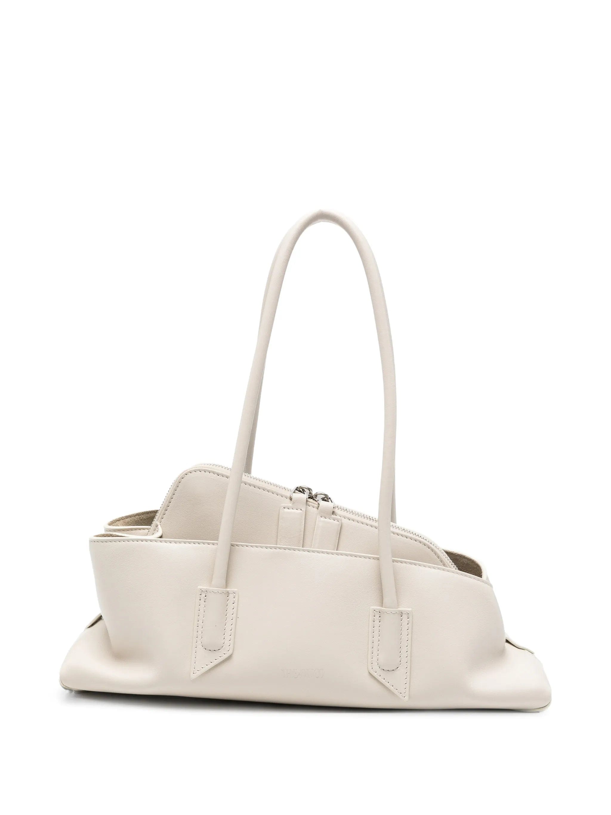 The Attico small La Passeggiata leather shoulder bag
