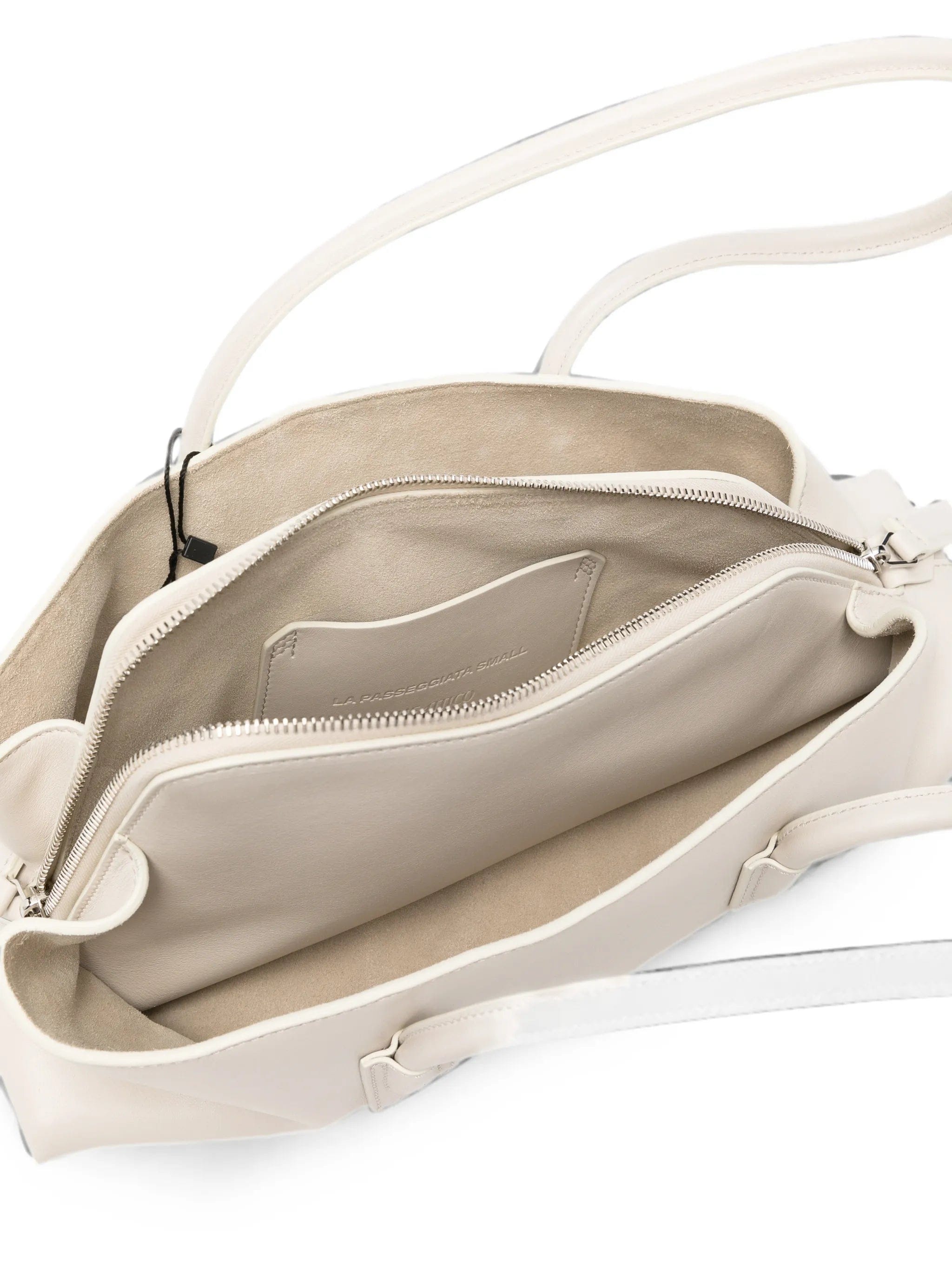 The Attico small La Passeggiata leather shoulder bag