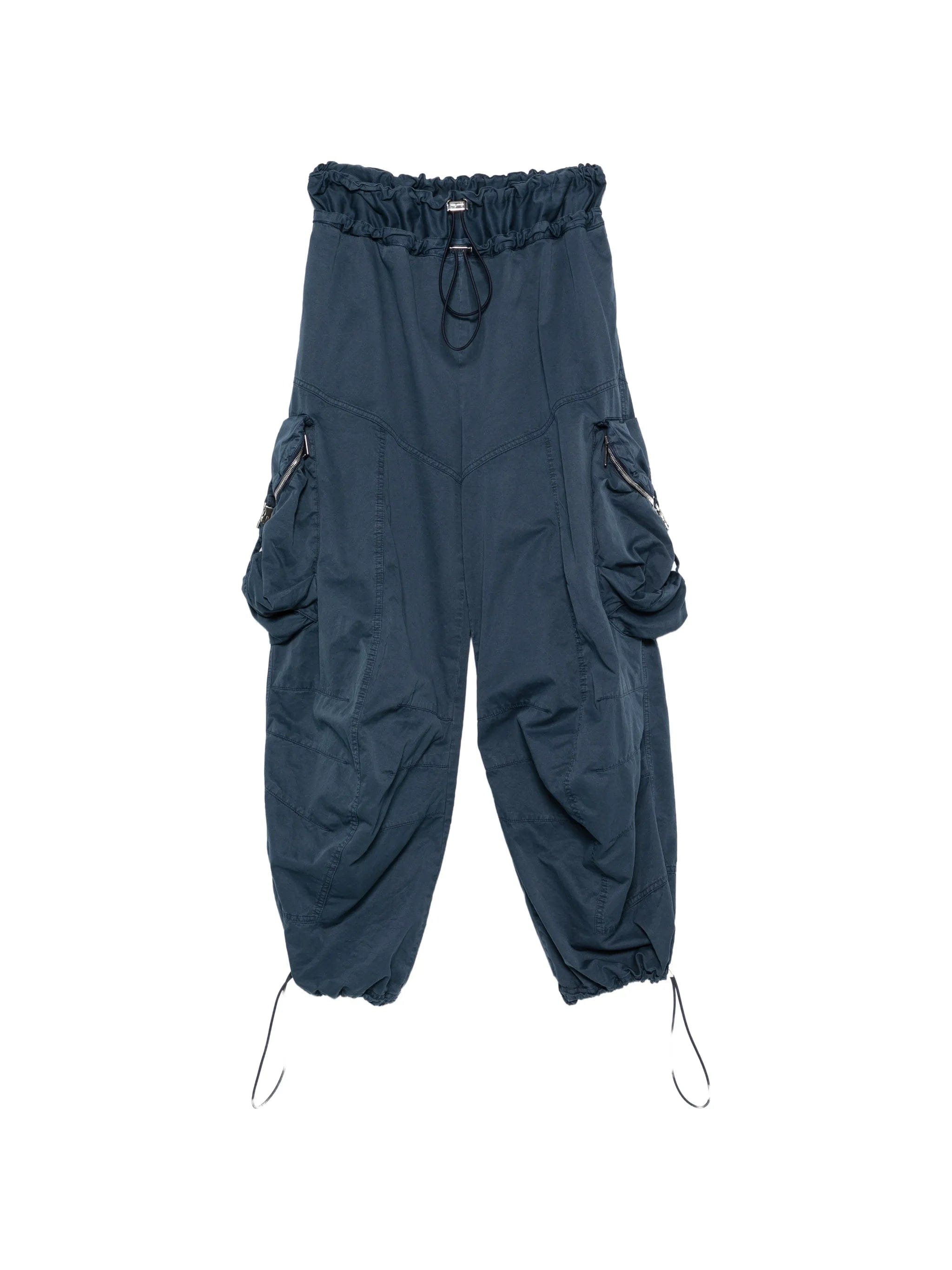 The Attico draped Parachute cargo pants