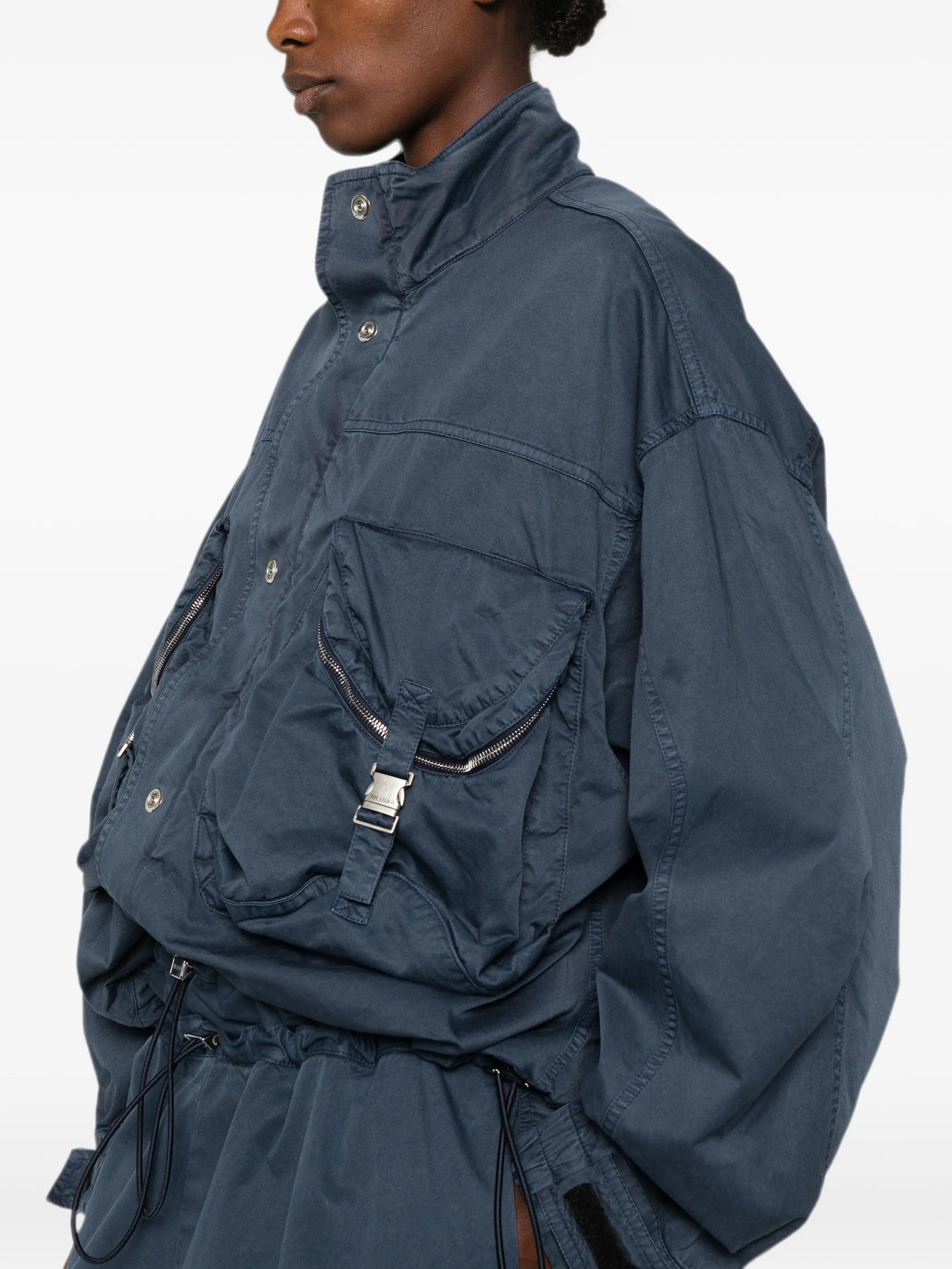 The Attico cargo-pocket bomber jacket