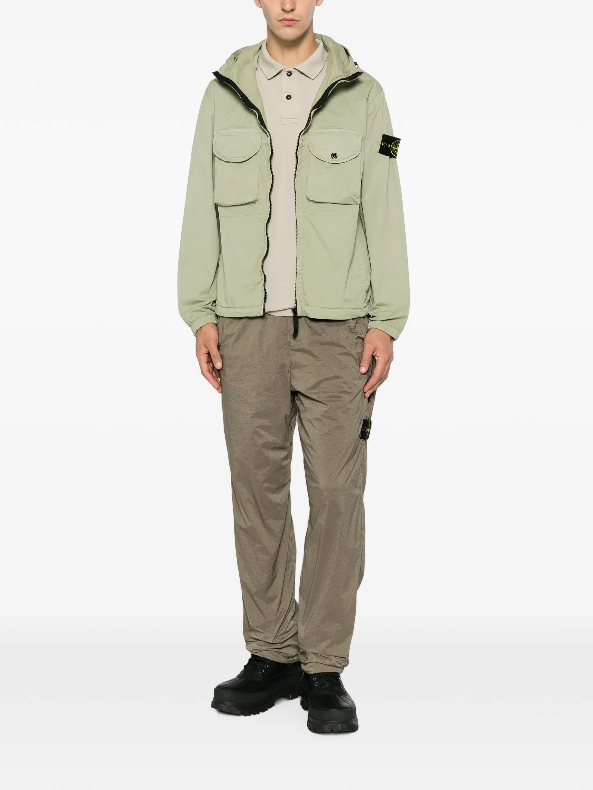 Stone Island Compass-motif track pants