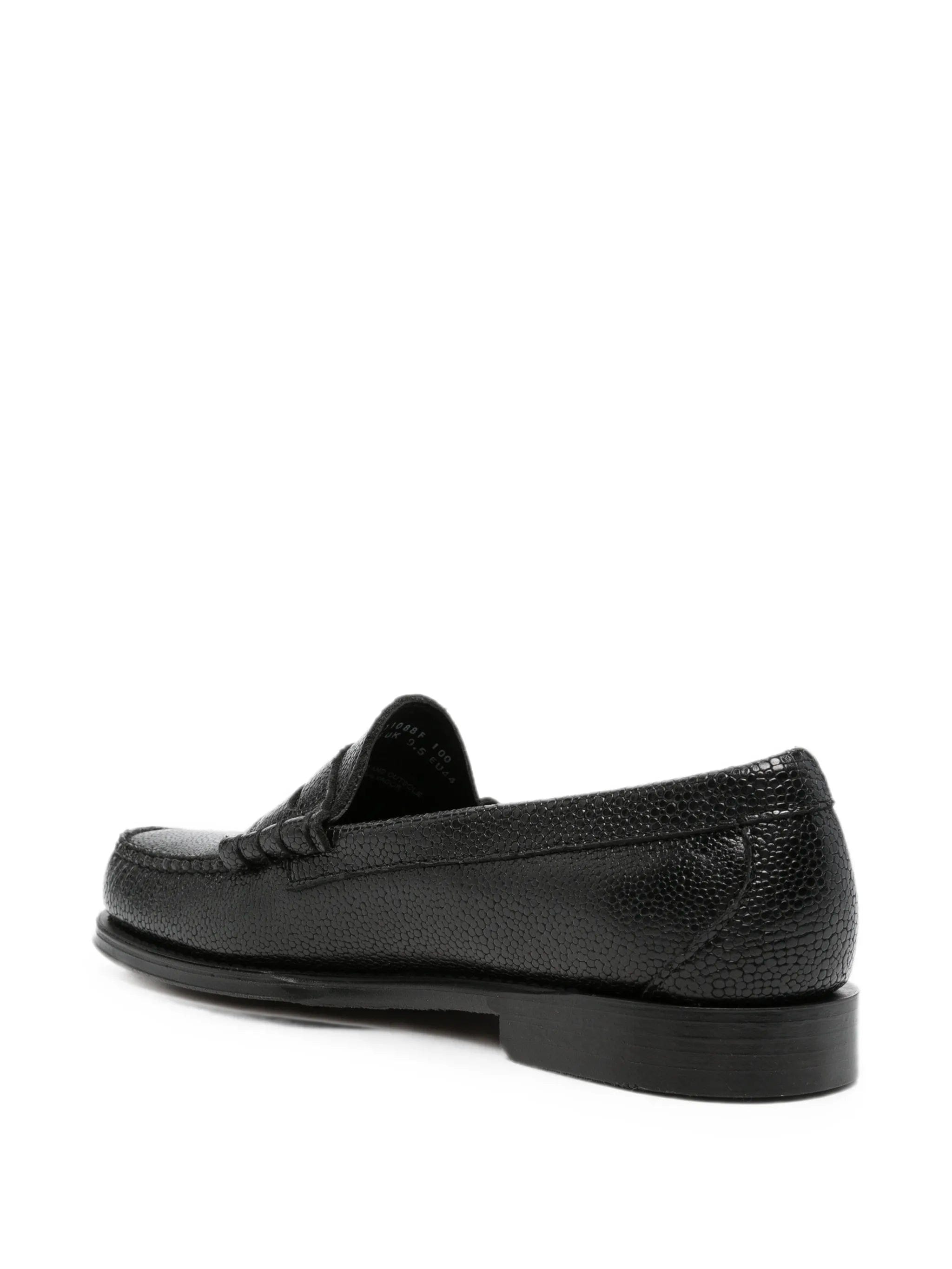 G.H.Bass Weejuns Larson stingray-effect leather loafers