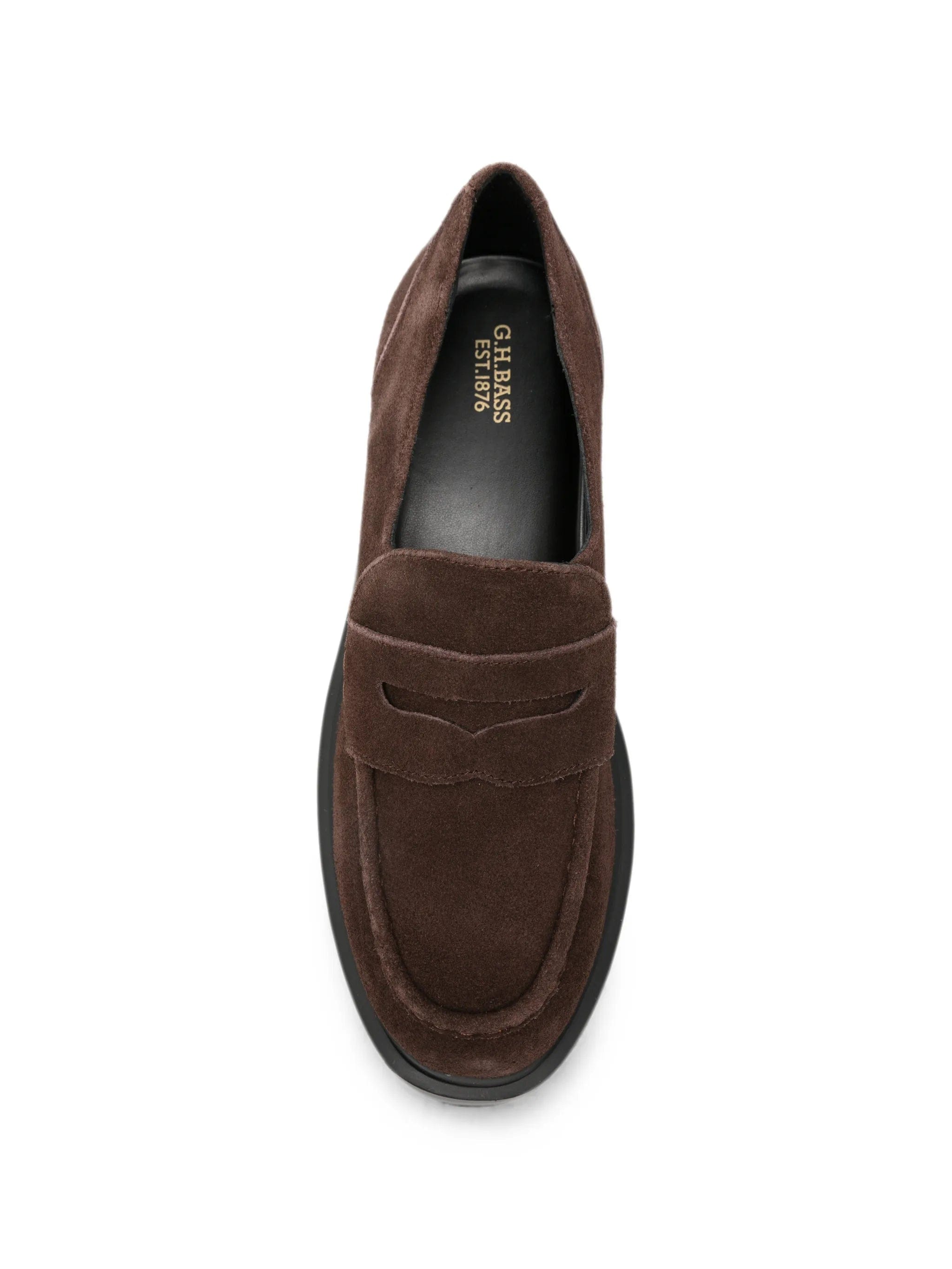 G.H.Bass Albany suede loafers