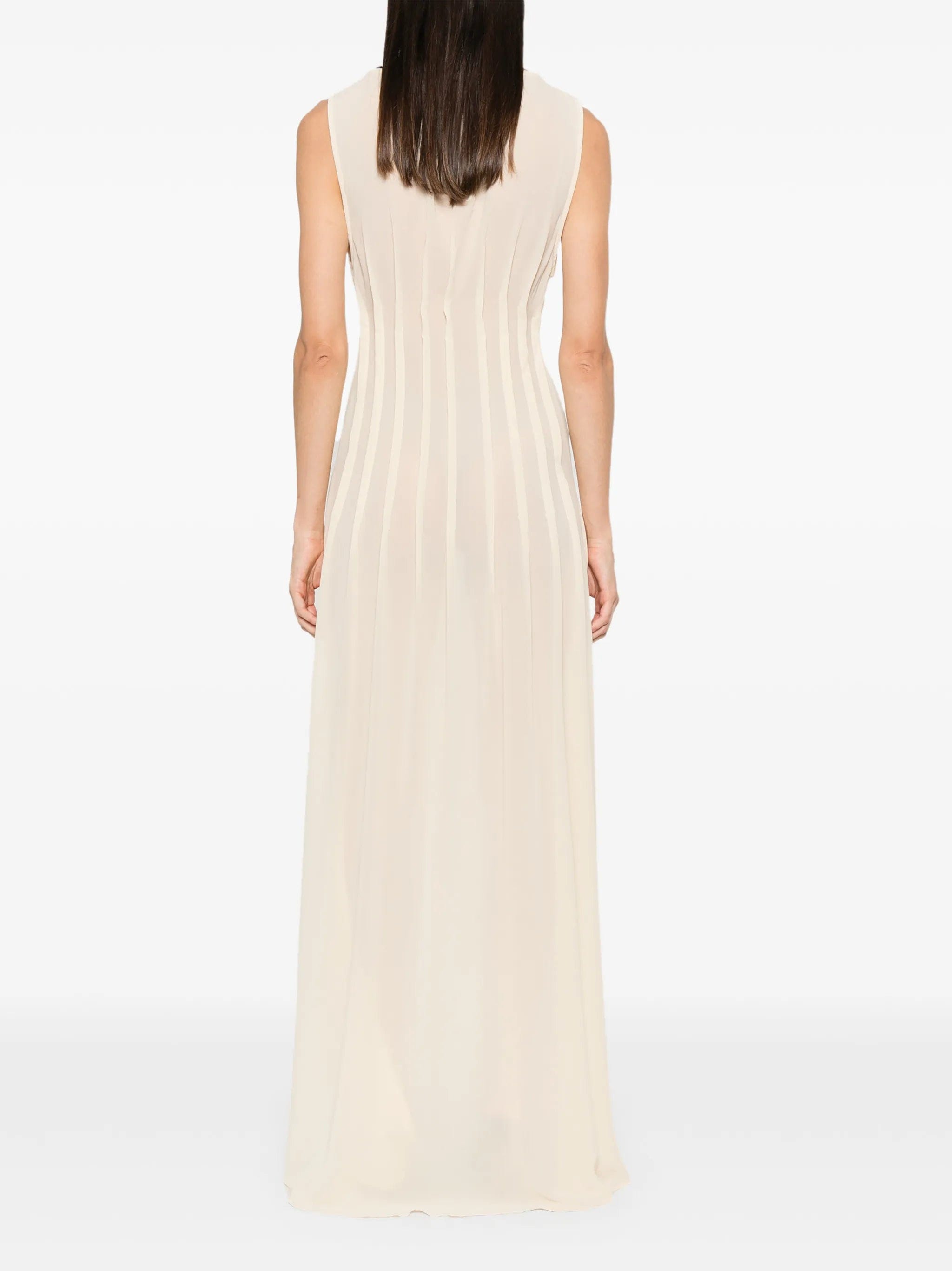 ARCINA ORI Audrey pleated maxi dress