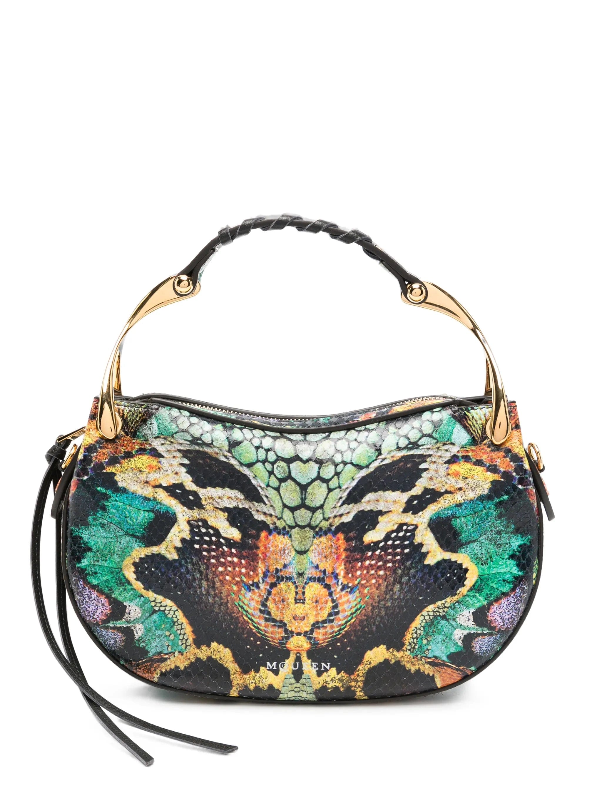 Alexander McQueen Wishbone printed tote bag