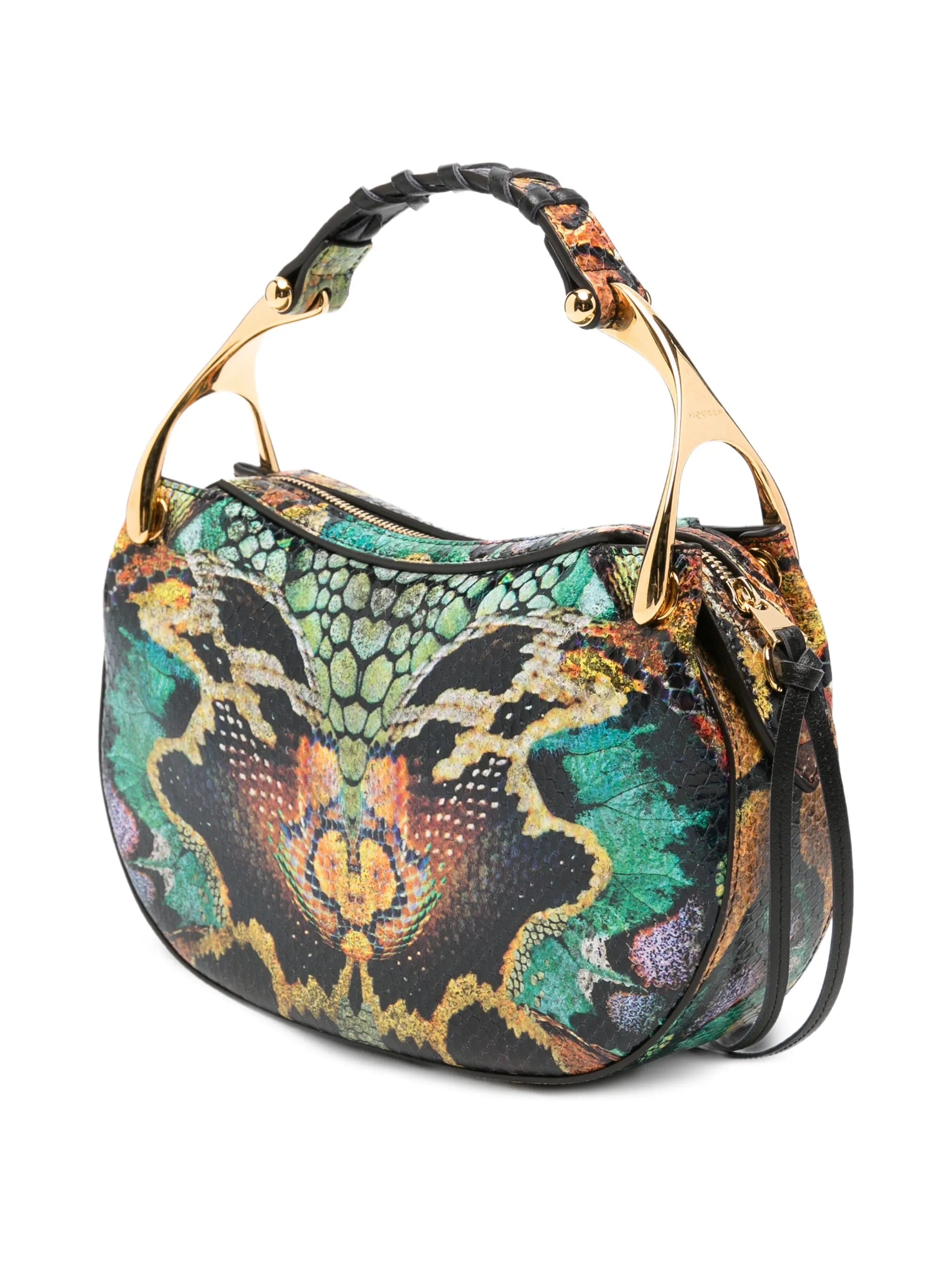 Alexander McQueen Wishbone printed tote bag