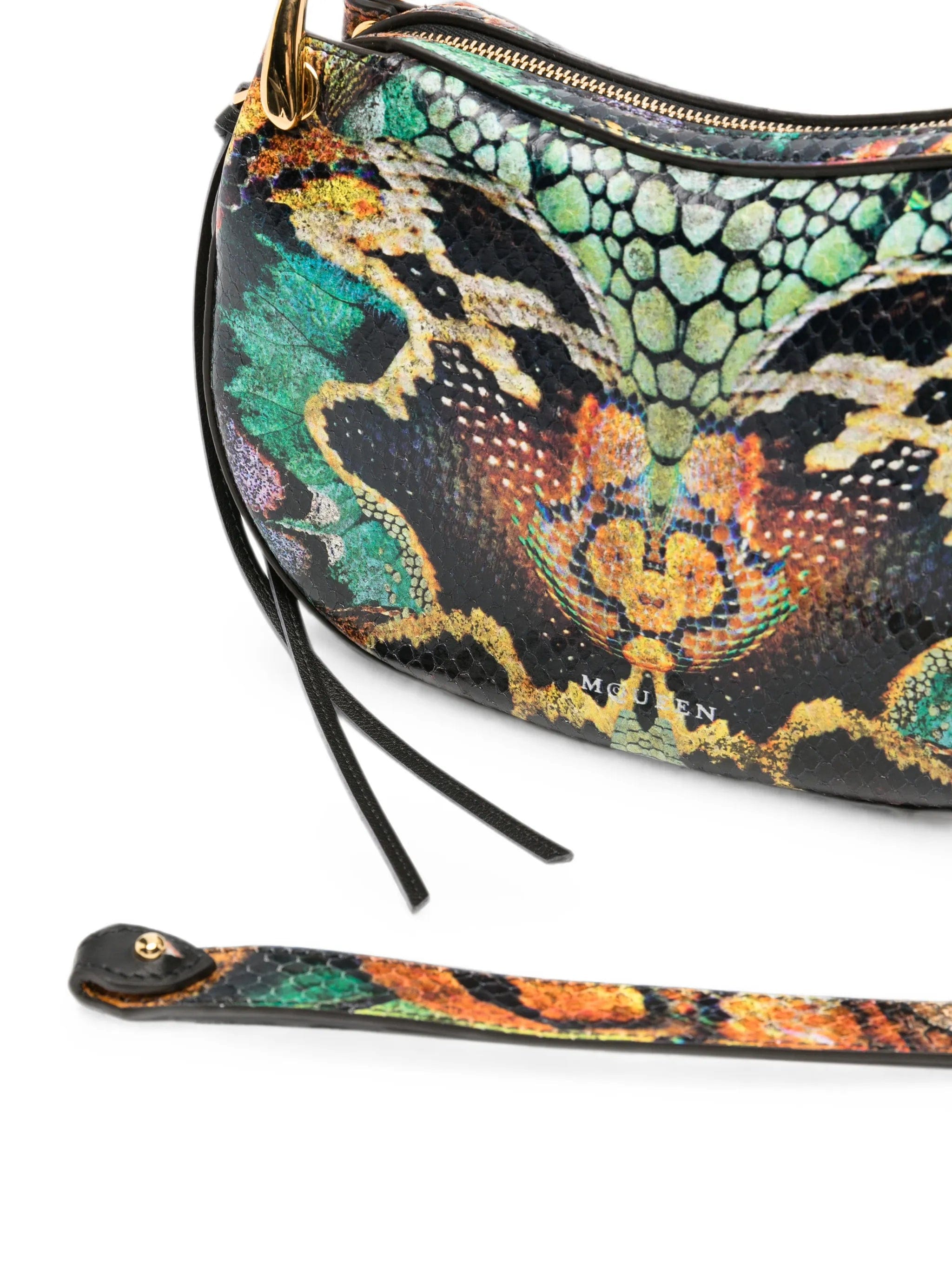 Alexander McQueen Wishbone printed tote bag