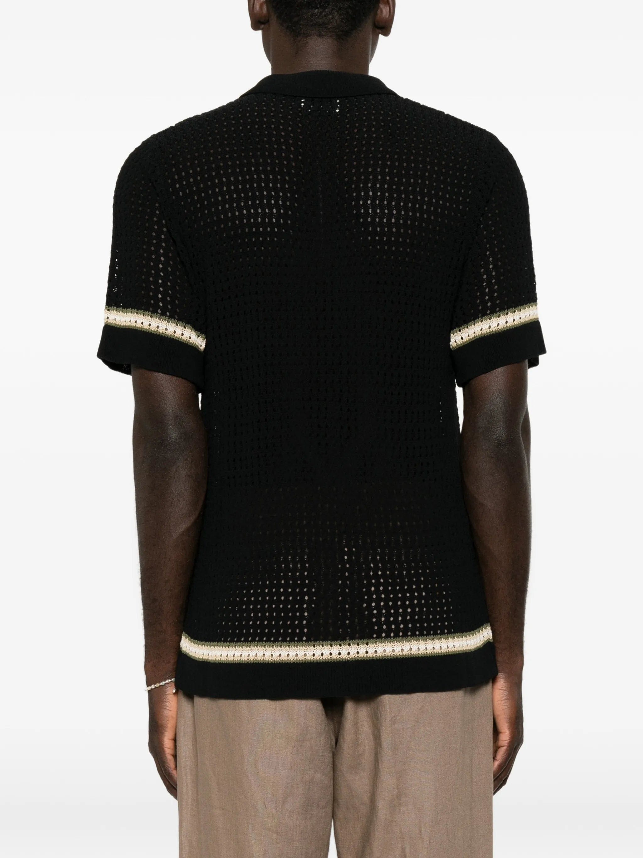 CHÉ crochet short-sleeve shirt