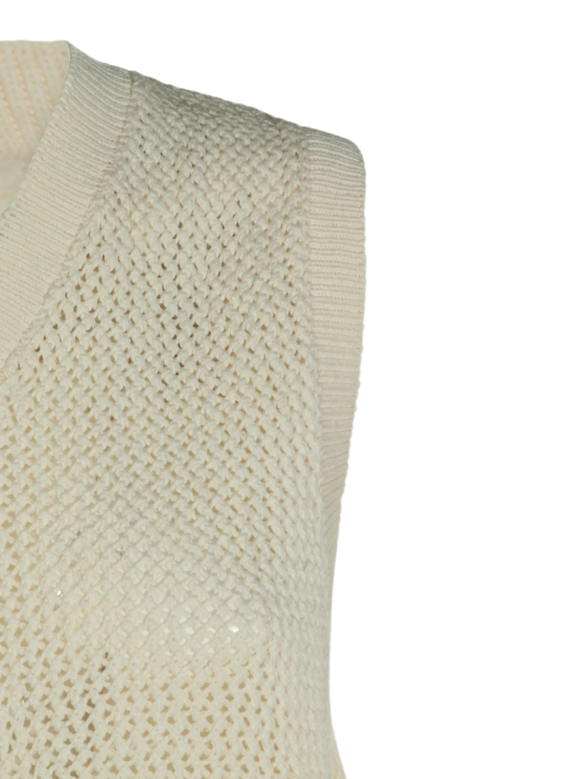 Carhartt WIP open-knit V-neck sweater