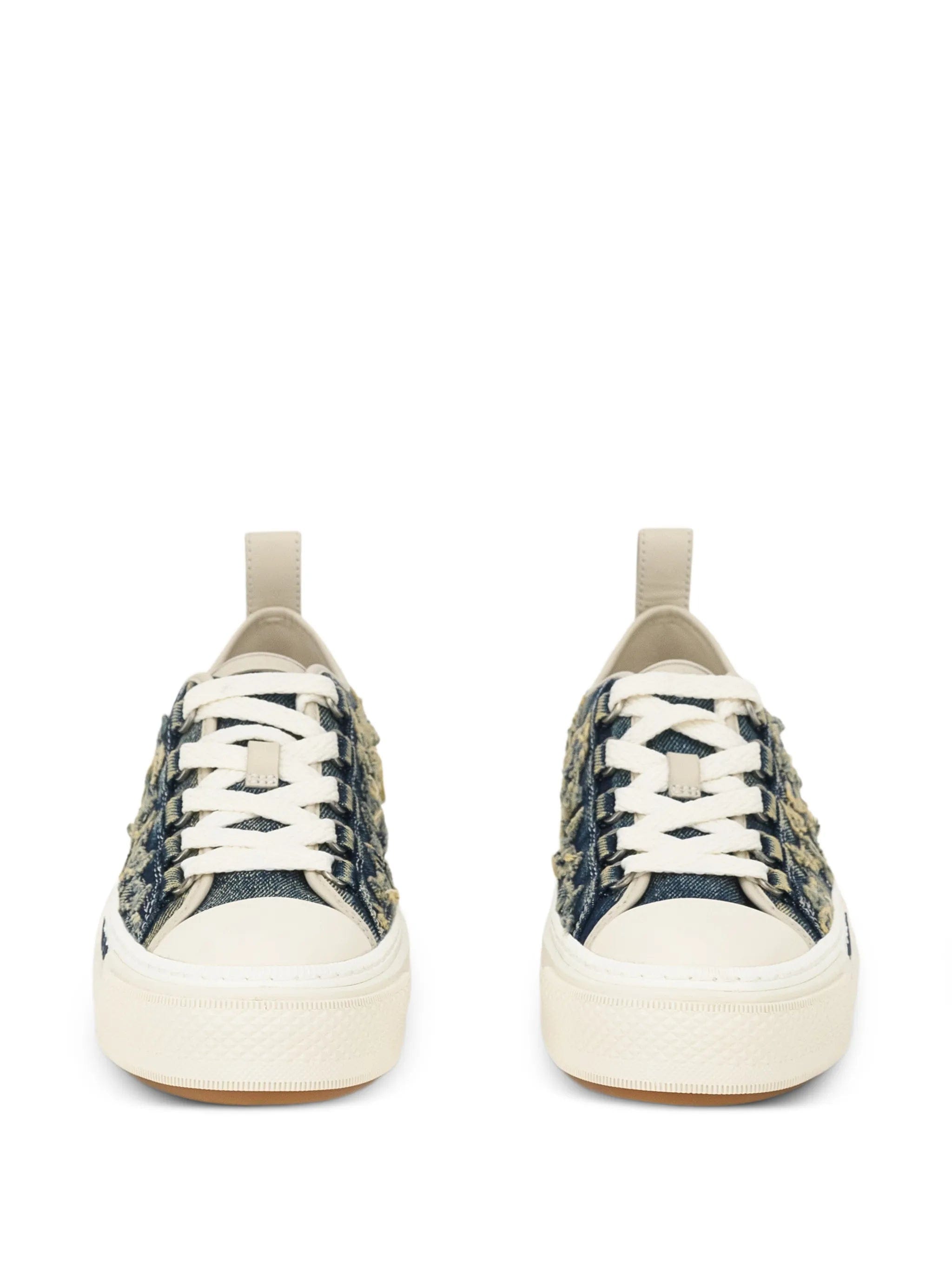 Amiri denim court low sneakers