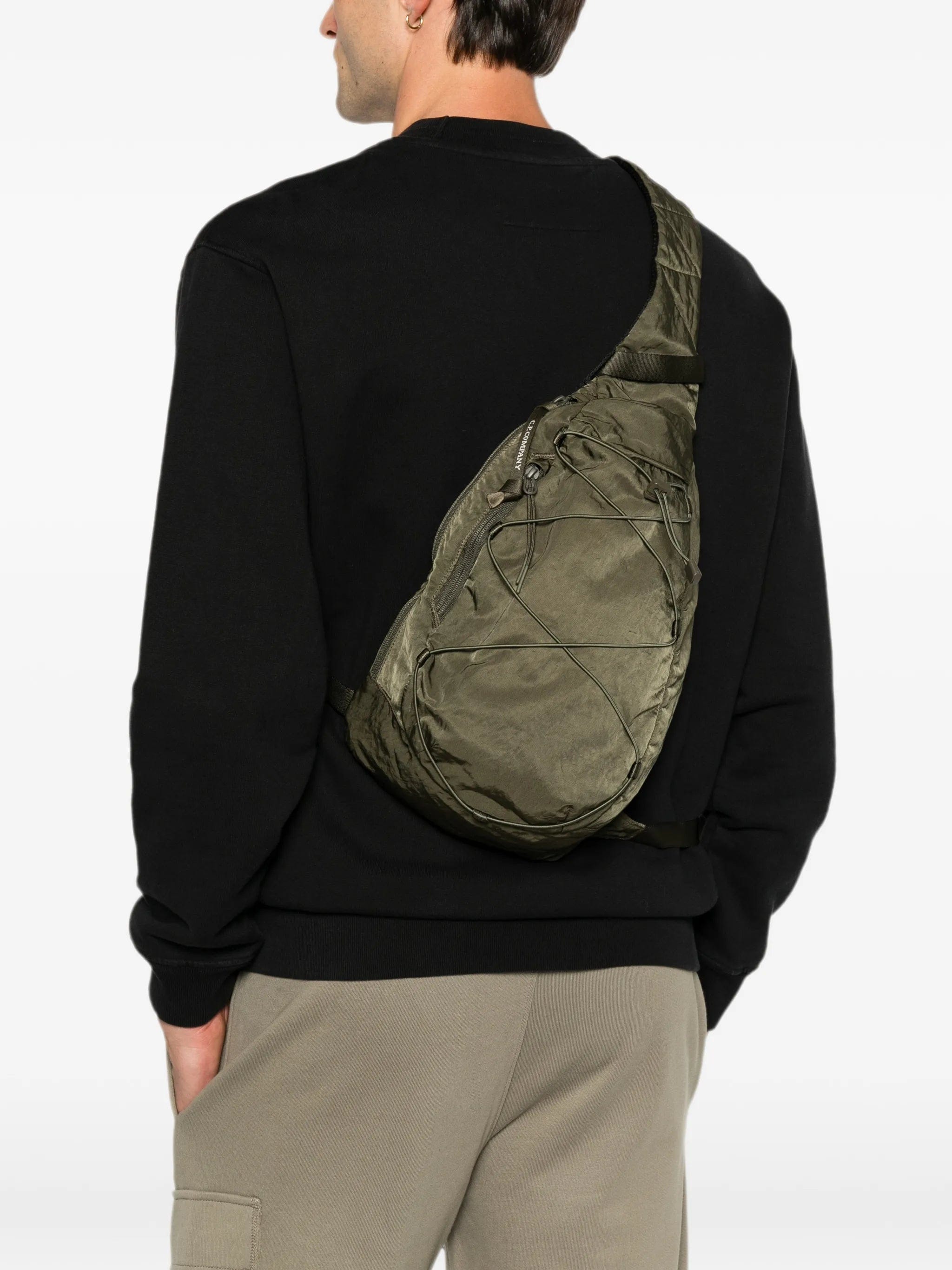 C.P. Company logo-motif messenger bag