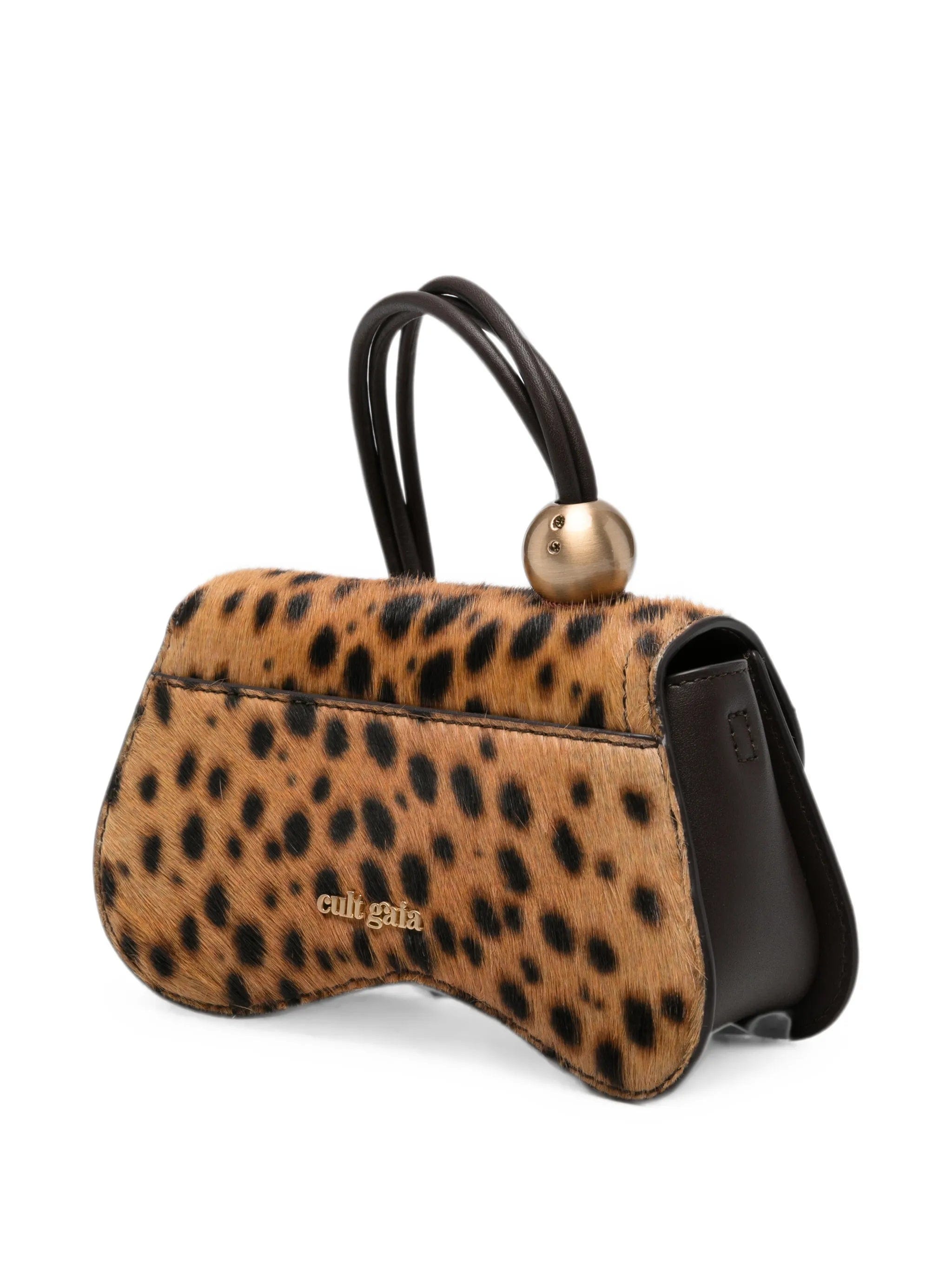 Cult Gaia mini Kazia Nano leopard-print crossbody bag