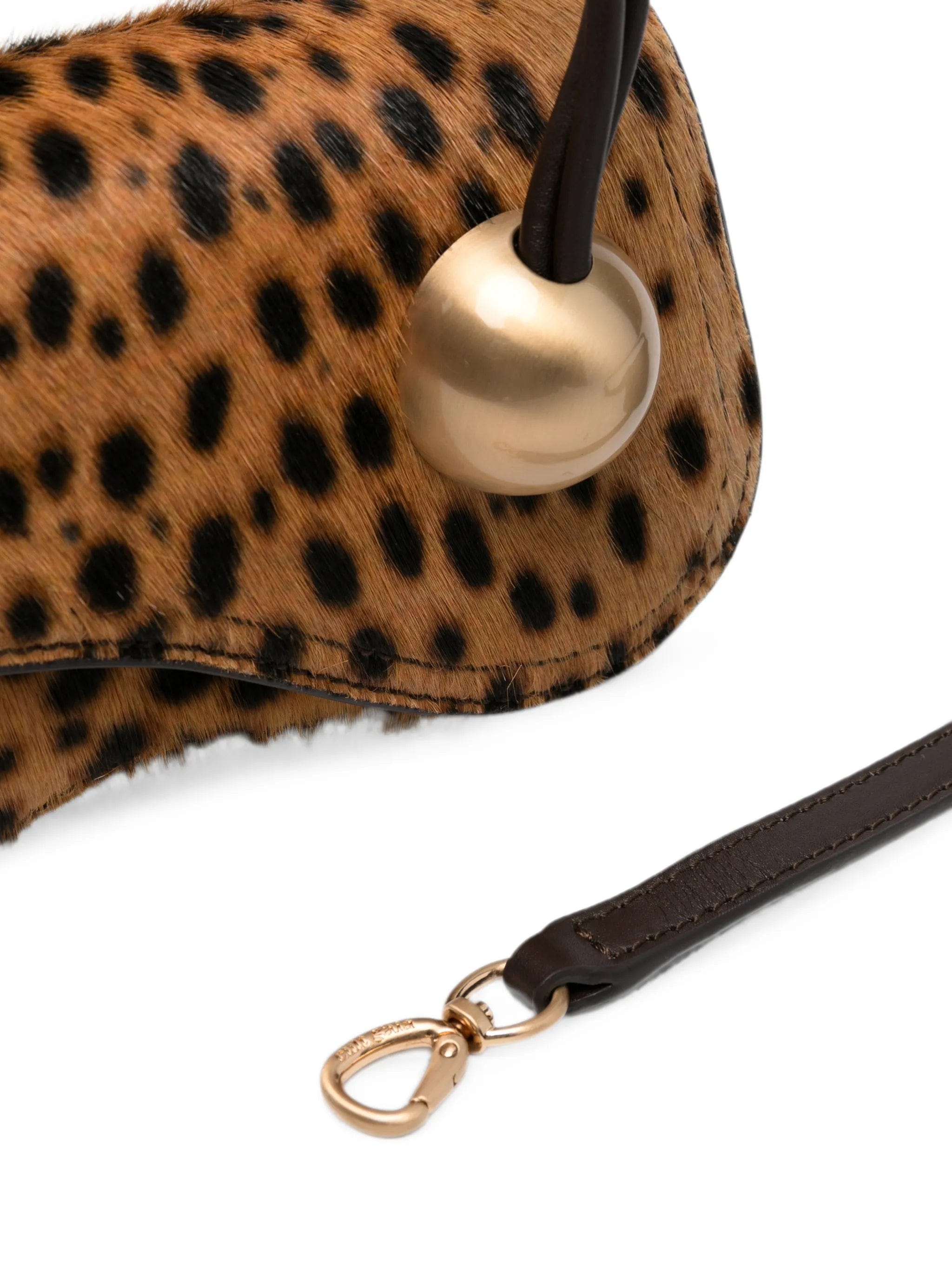 Cult Gaia mini Kazia Nano leopard-print crossbody bag